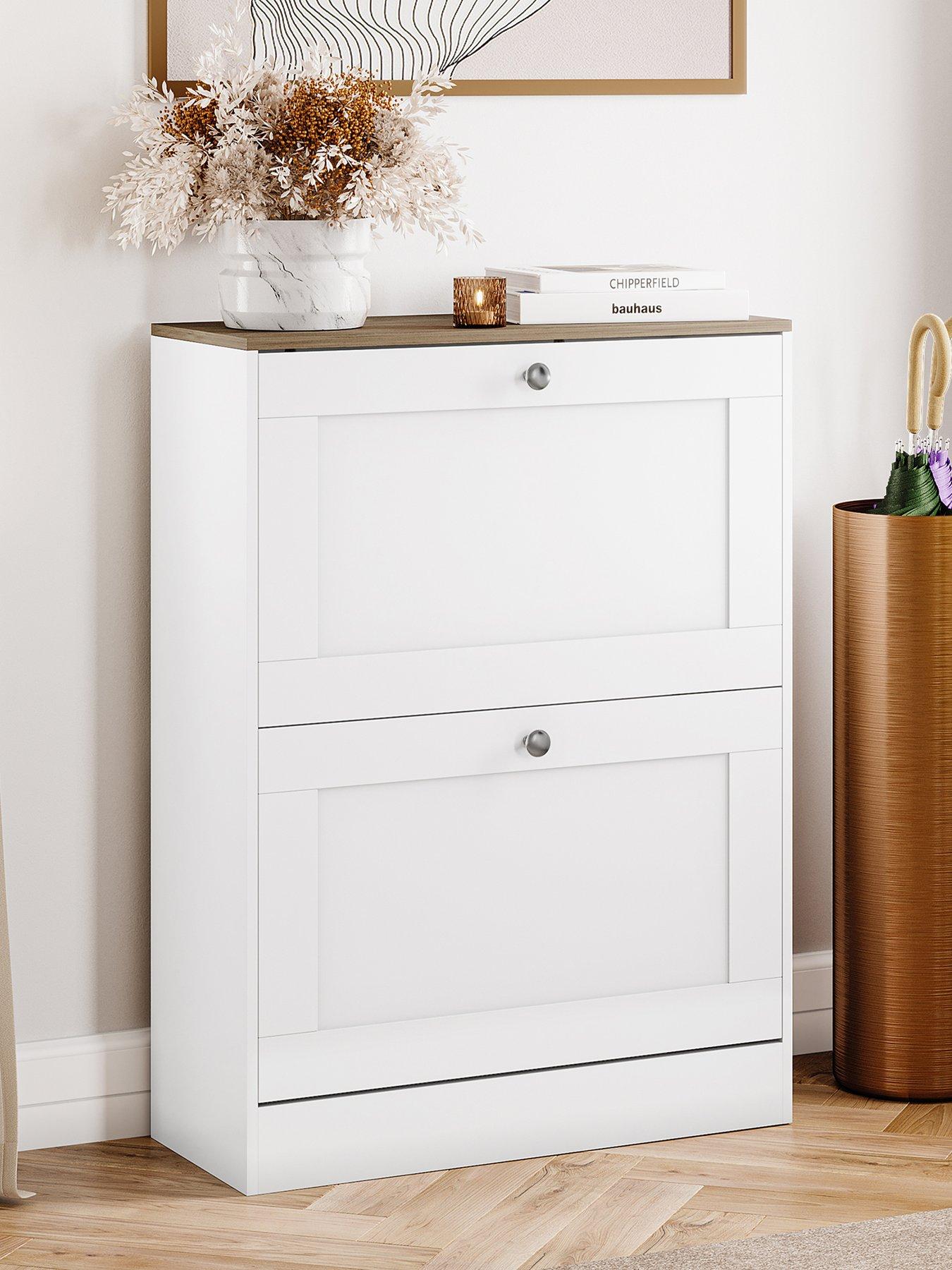 Image 1 of 7 of Vida Designs Altino 2 Drawer Shoe Cabinet