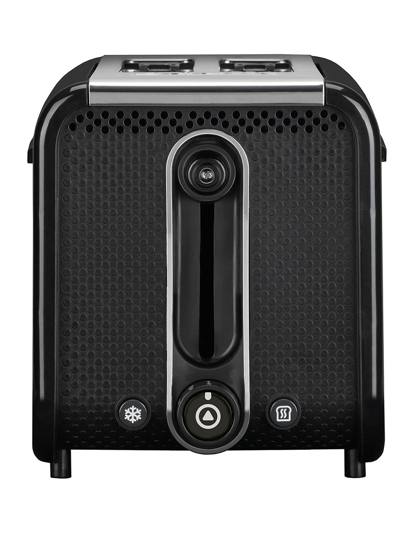 Image 1 of 8 of Dualit Studio by Dualit 2 Slot Toaster Black