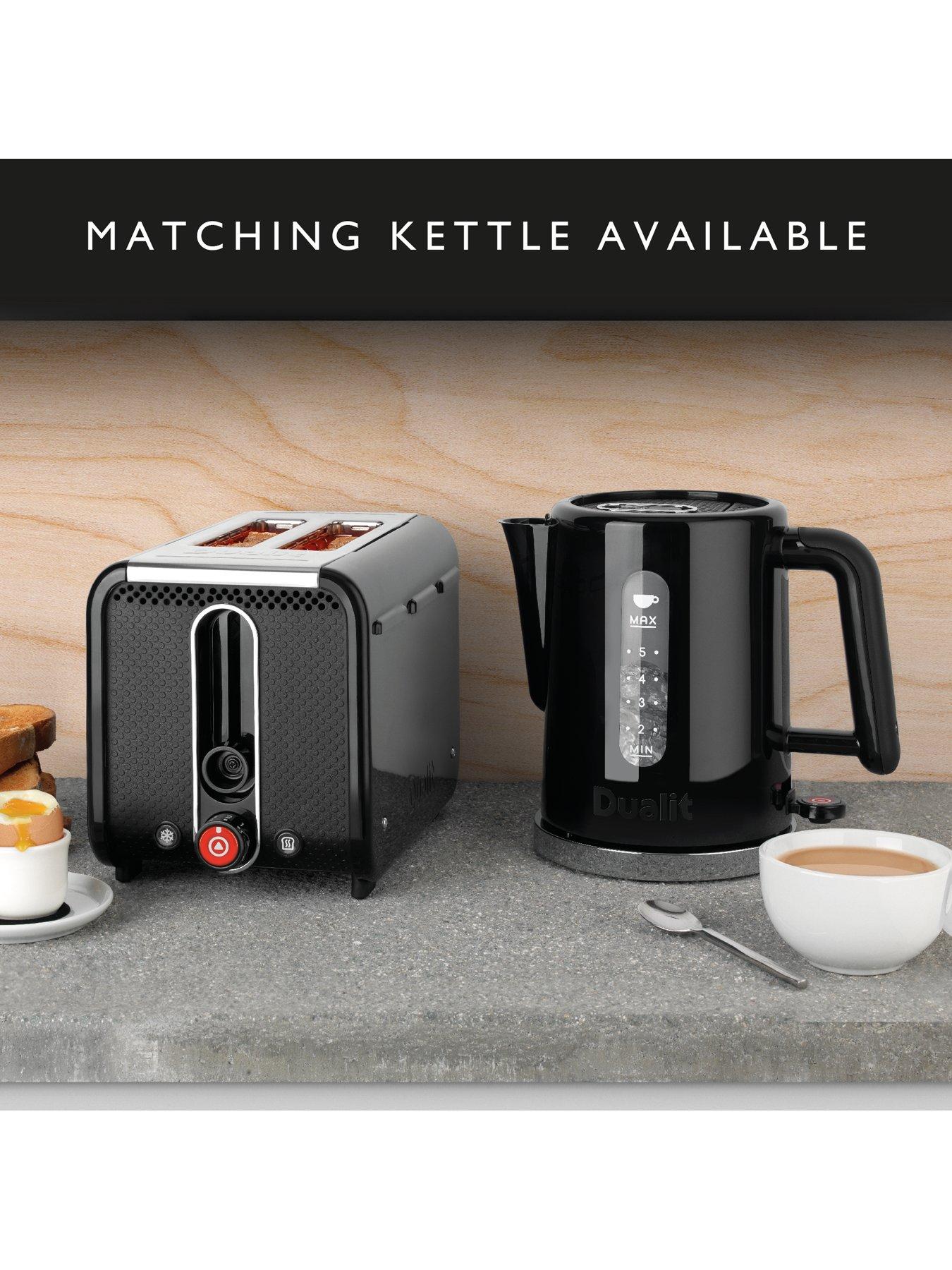 Image 3 of 8 of Dualit Studio by Dualit 2 Slot Toaster Black