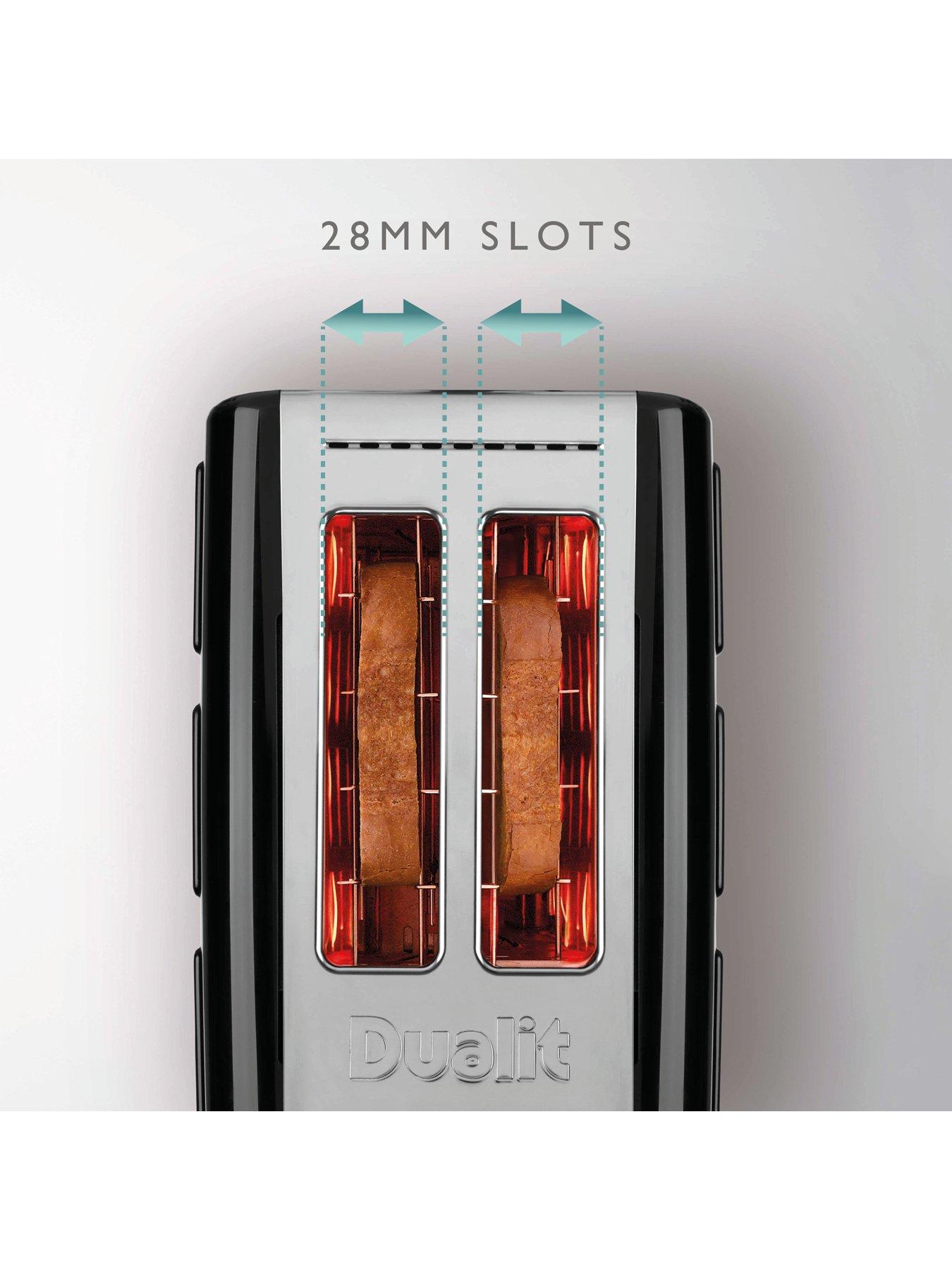 Image 6 of 8 of Dualit Studio by Dualit 2 Slot Toaster Black