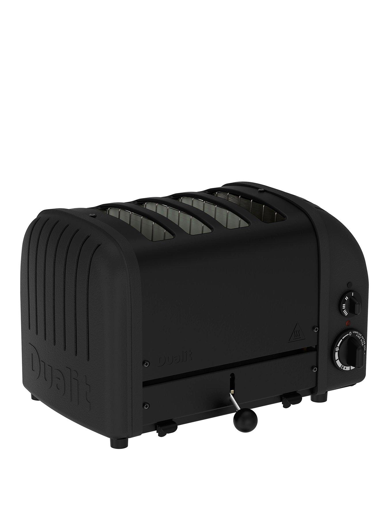 Dualit Classic AWS 4 Slot Toaster Stealth Black | Very