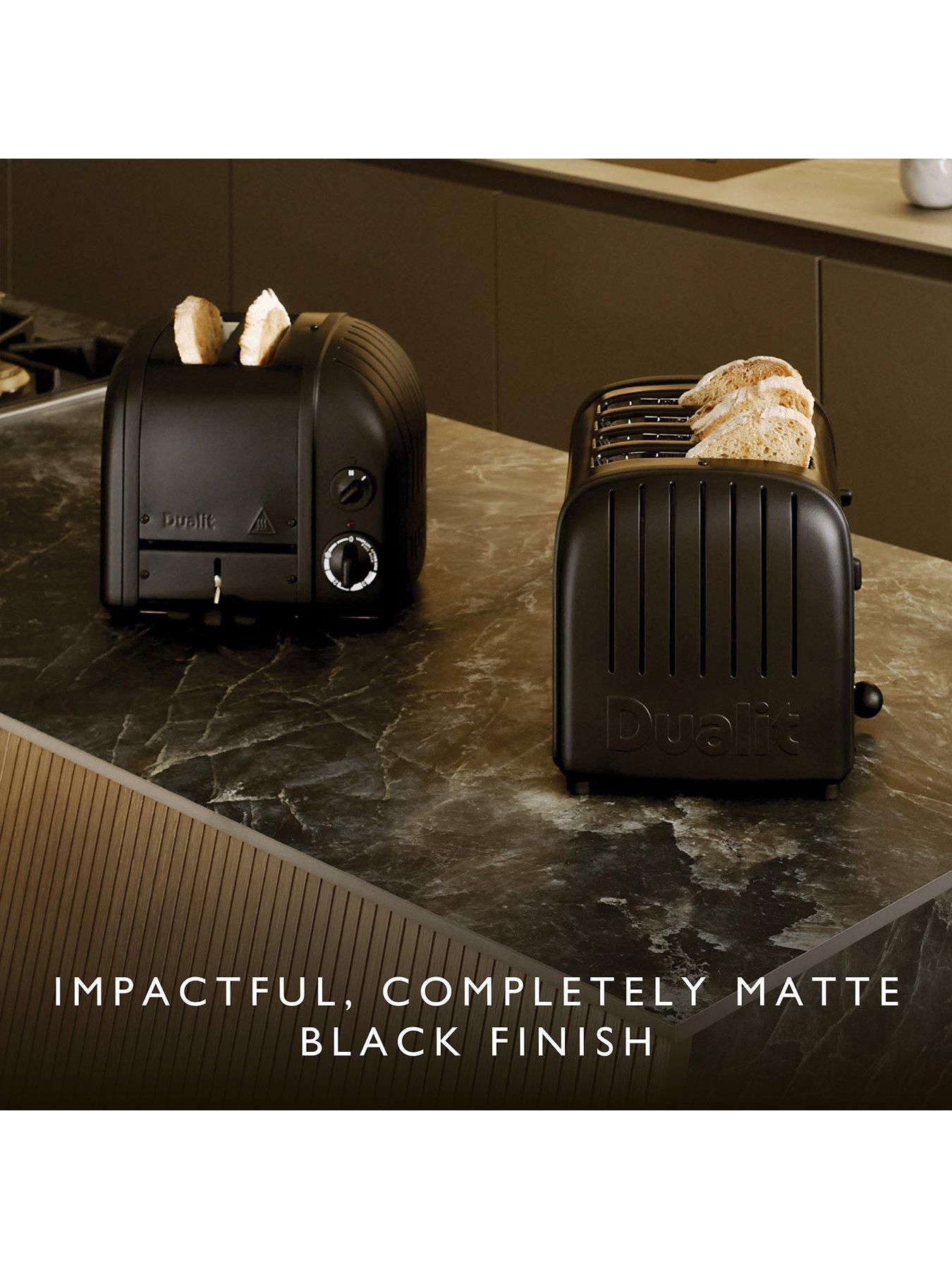 Dualit Classic AWS 4 Slot Toaster Stealth Black | Very