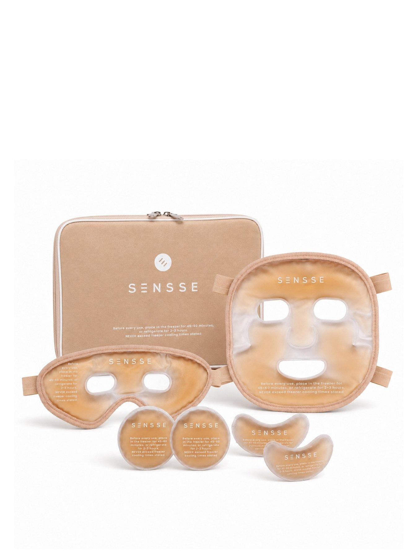 Sensse Glacial Glow Face and Eye Cooling Masks, One Colour, Women