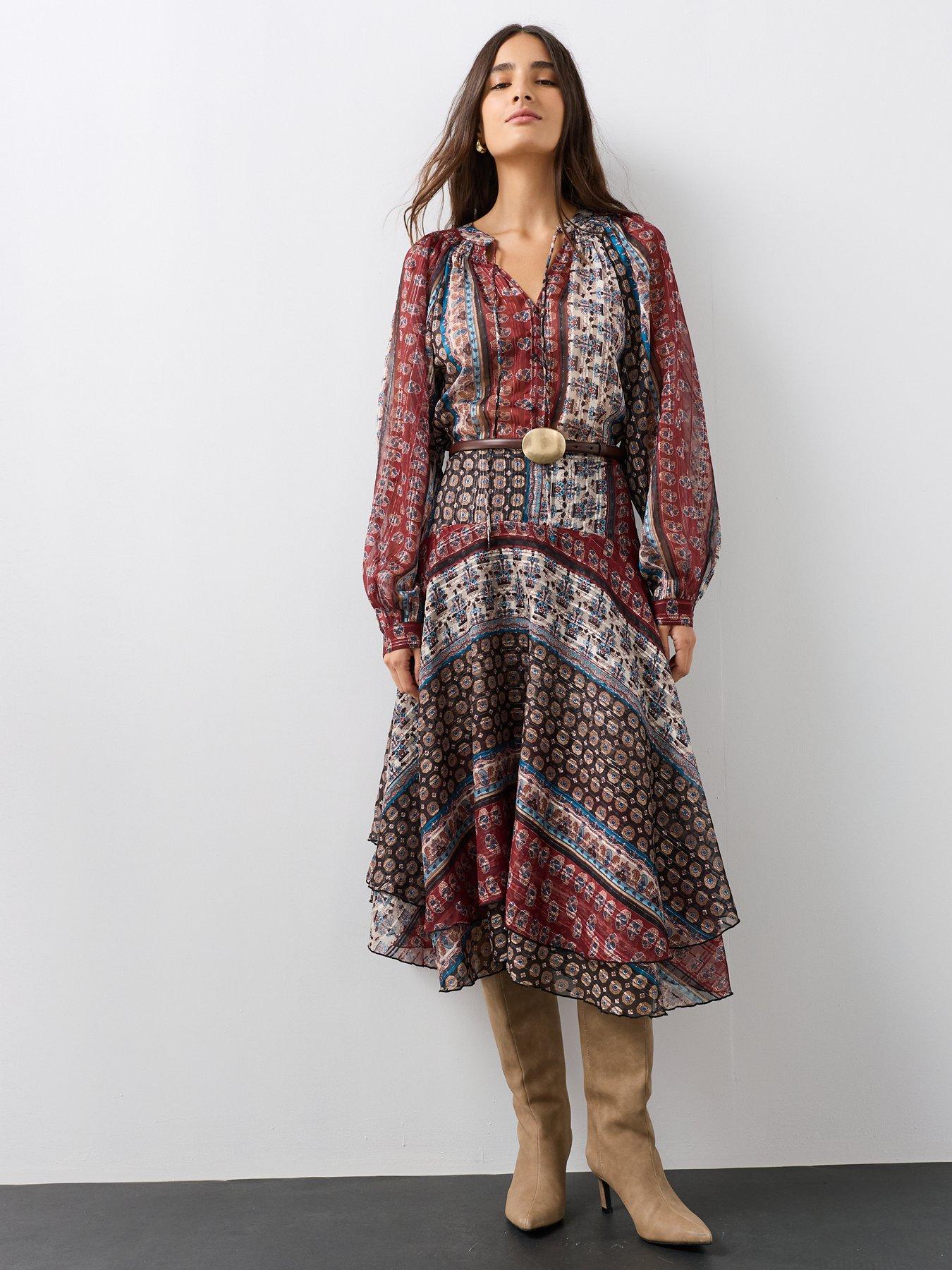 Image 6 of 7 of The Very Collection Printed Georgette Blouse