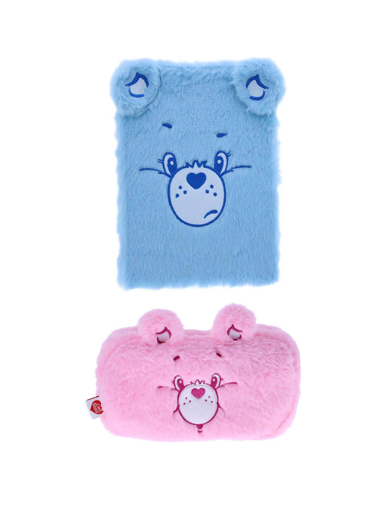 Image 1 of 4 of Care Bears Plush Notebook & Pencil Case