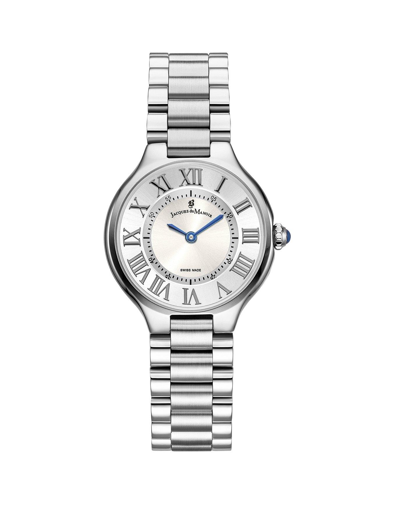 Jacques Du Manoir CelineWatch, Silver, Women