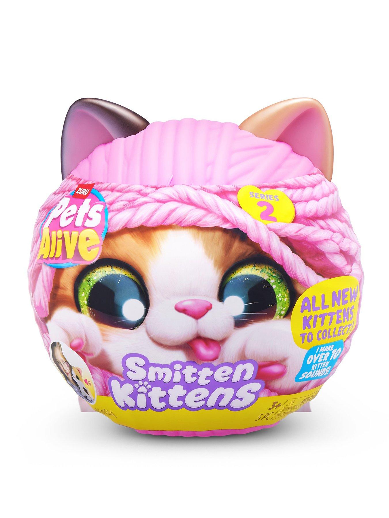 Image 1 of 4 of Zuru Pets Alive Smitten Kittens S2 Interactive Plush