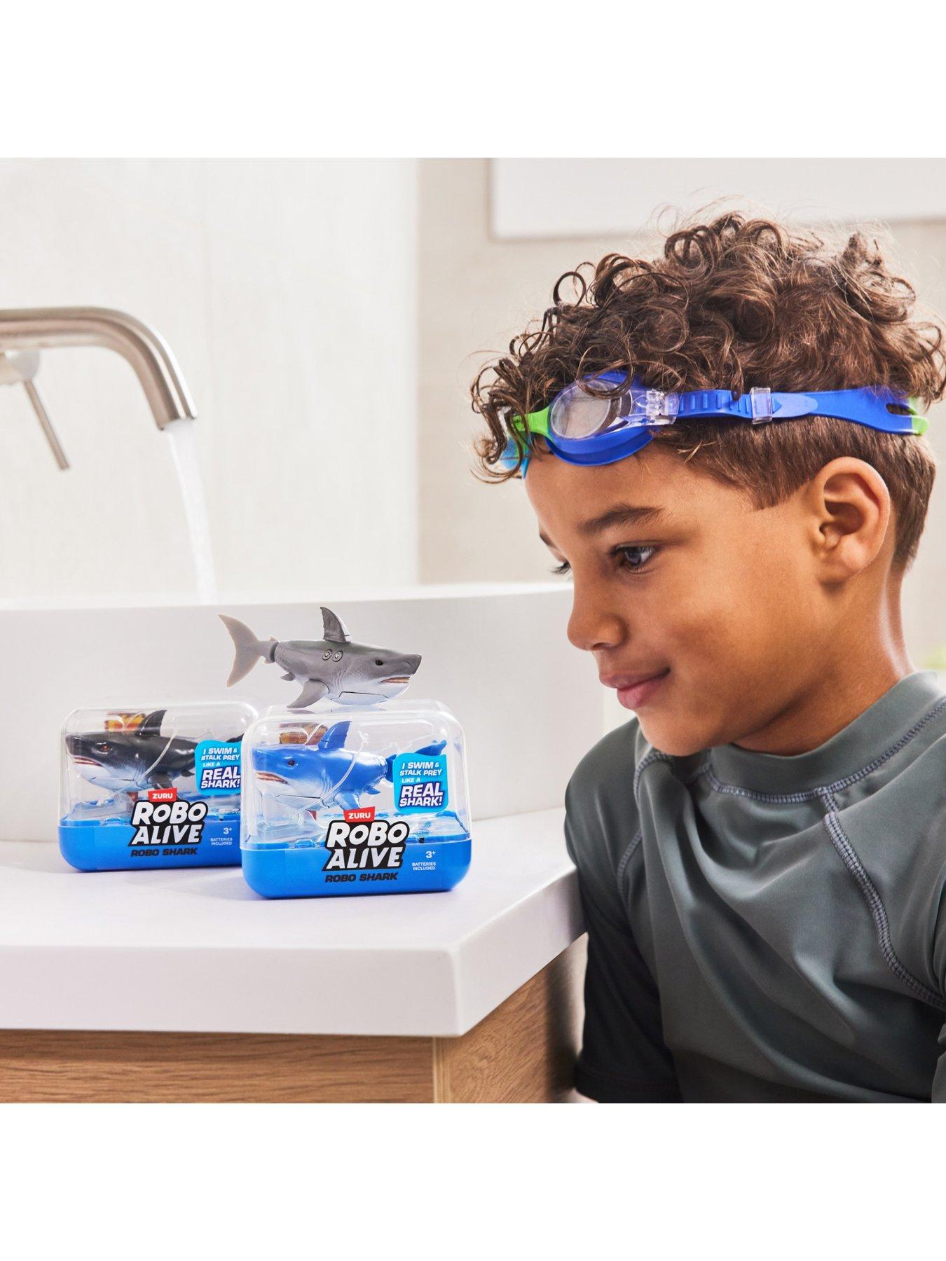 Image 3 of 4 of Zuru Robo Alive Water Activated S1 Swimming Shark 2pk