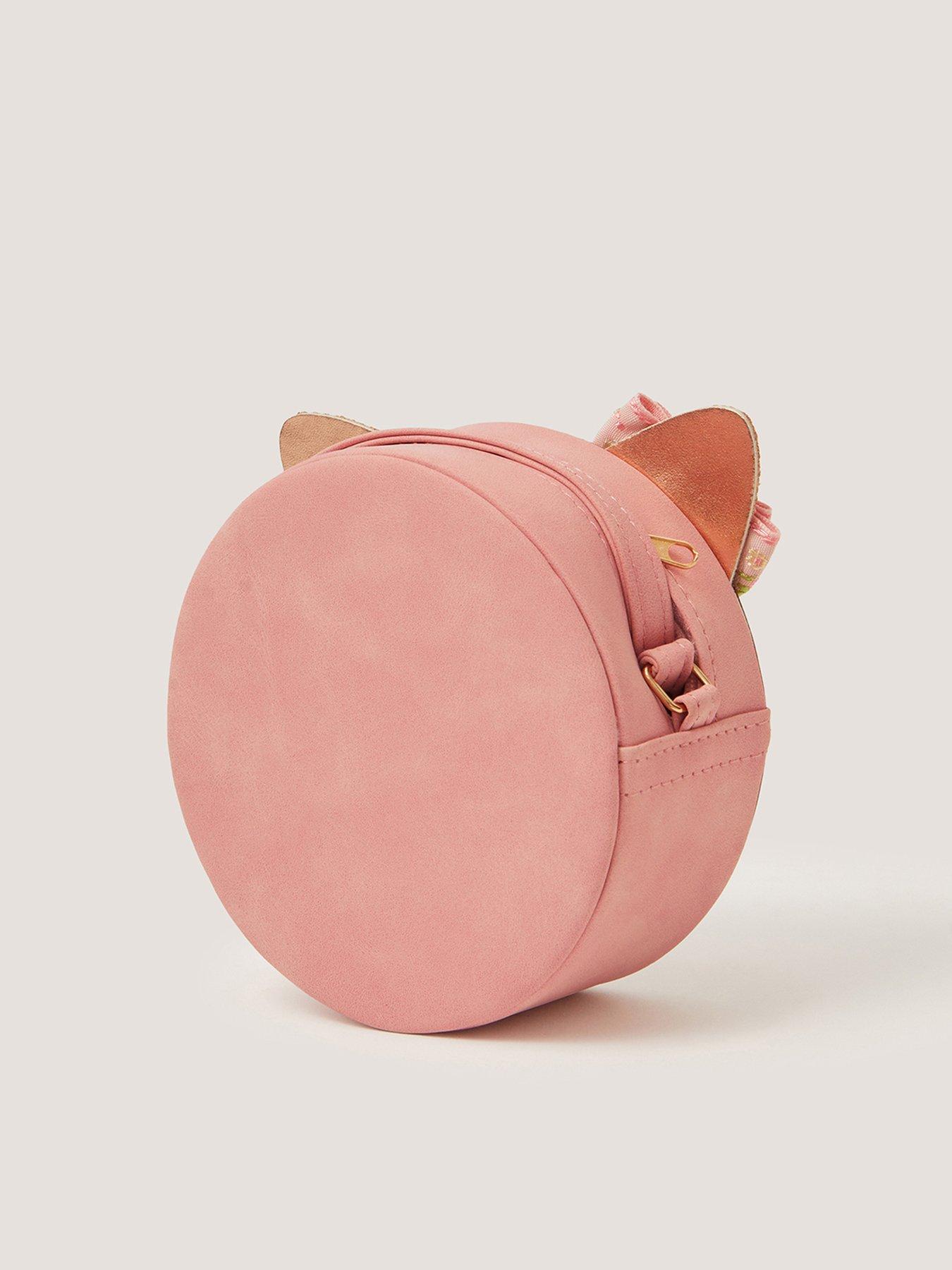 Image 2 of 3 of Monsoon Girls Charming Cat Bag - Pink