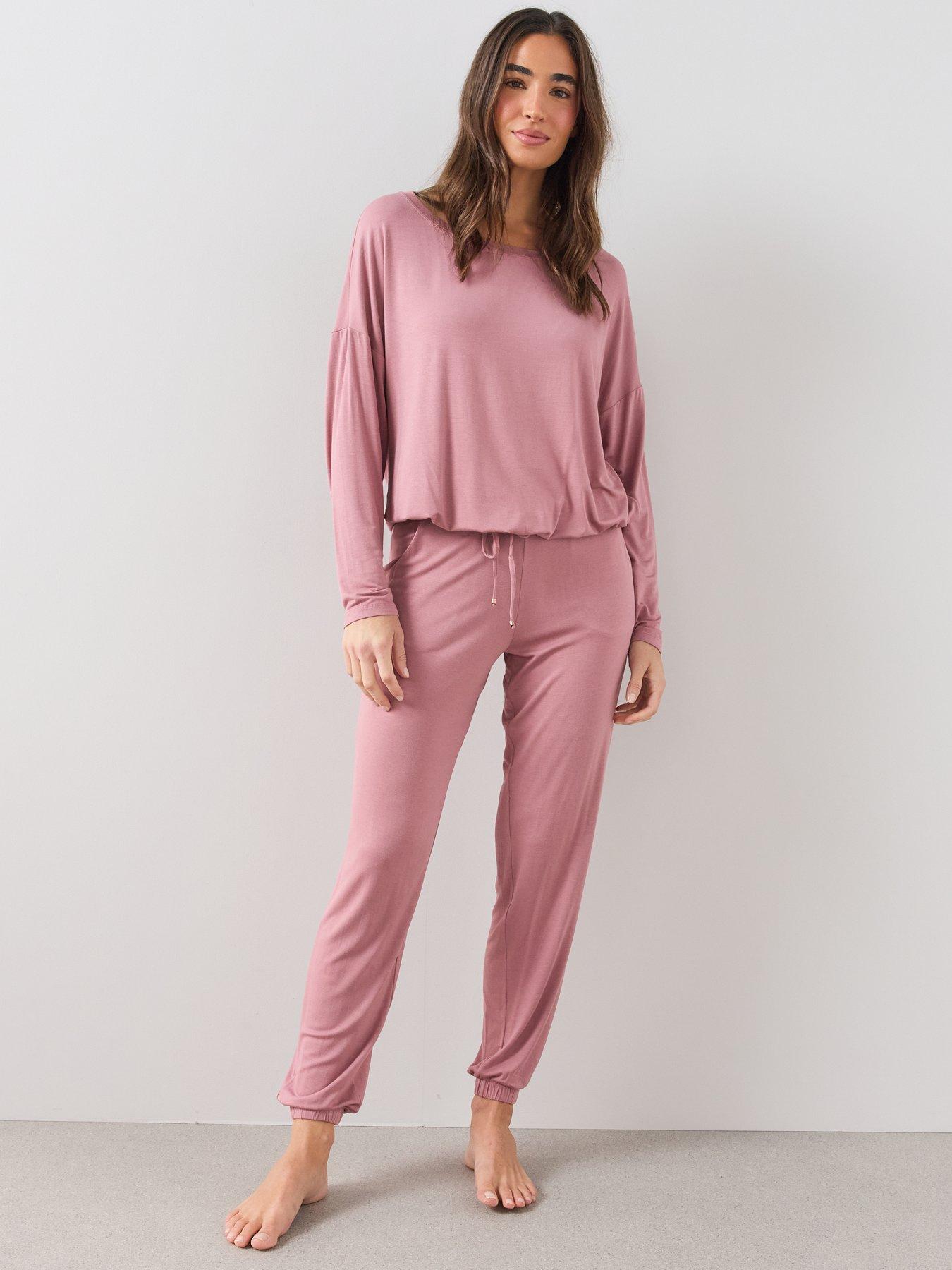Image 3 of 6 of The Very Collection Slouchy Cuffed Pyjama Set&nbsp;