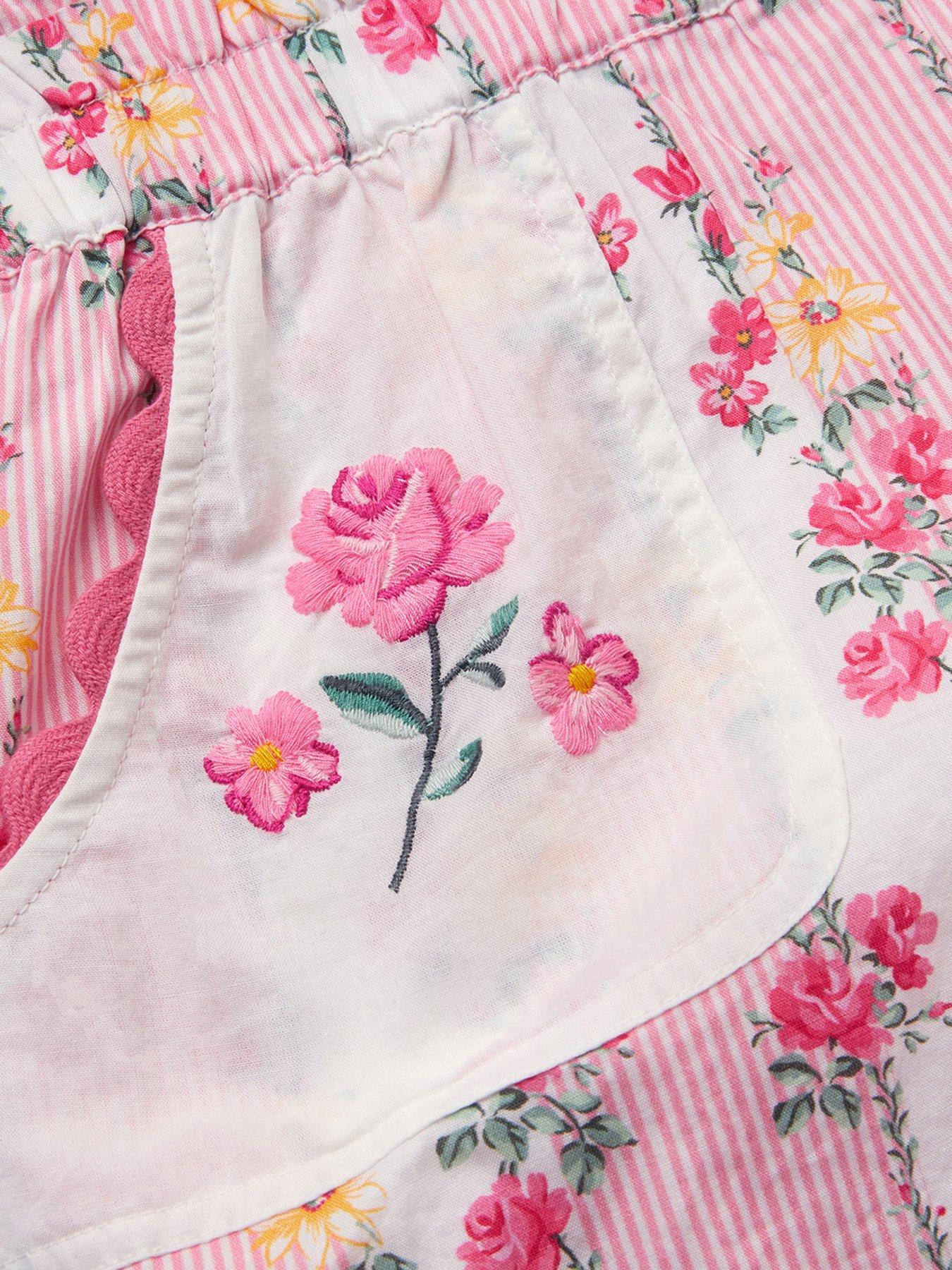 Image 3 of 3 of Monsoon Girls Country Charm Playsuit - Pink