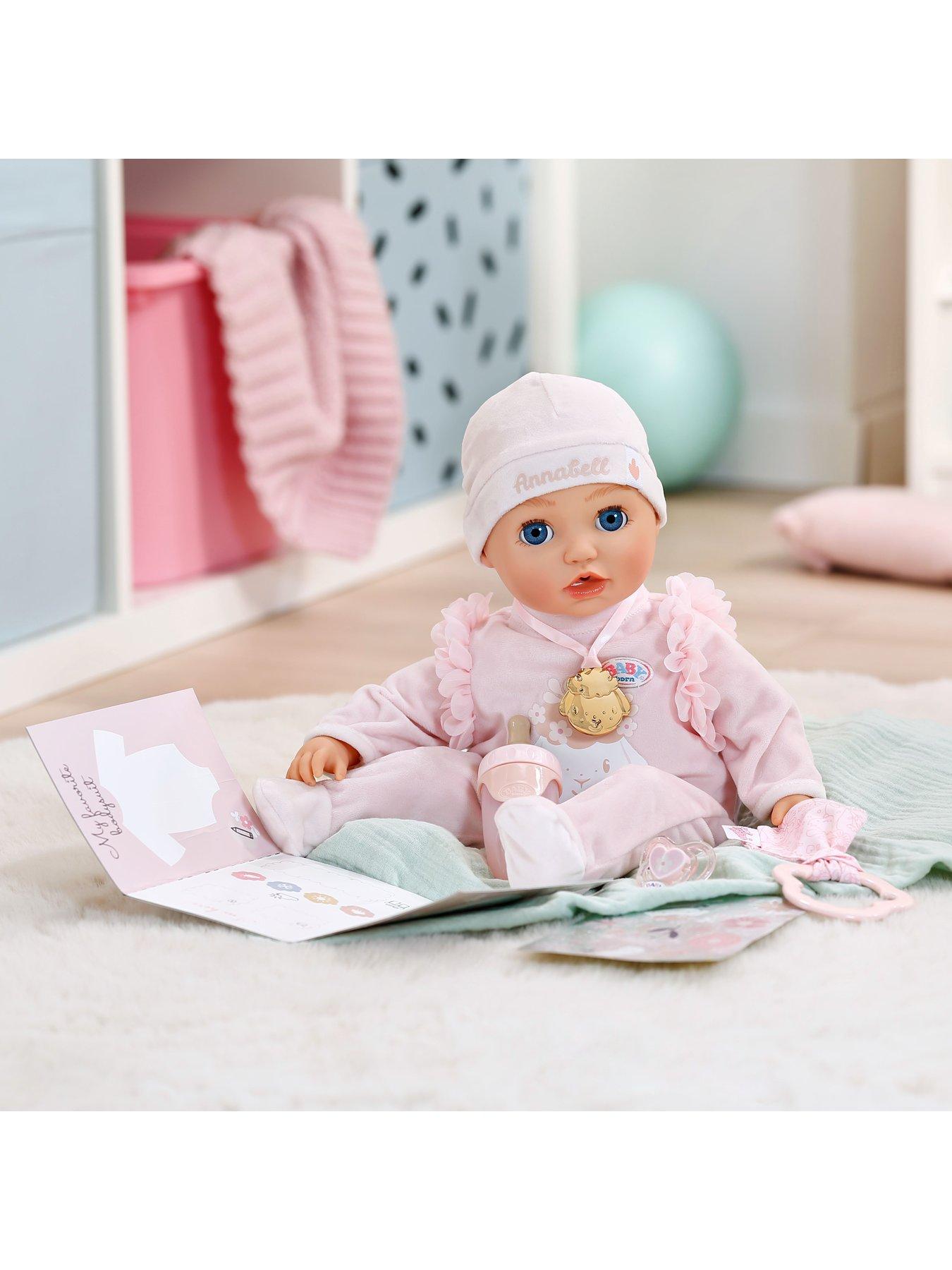 Image 4 of 7 of Baby Born Interactive 43cm Annabell Baby Doll