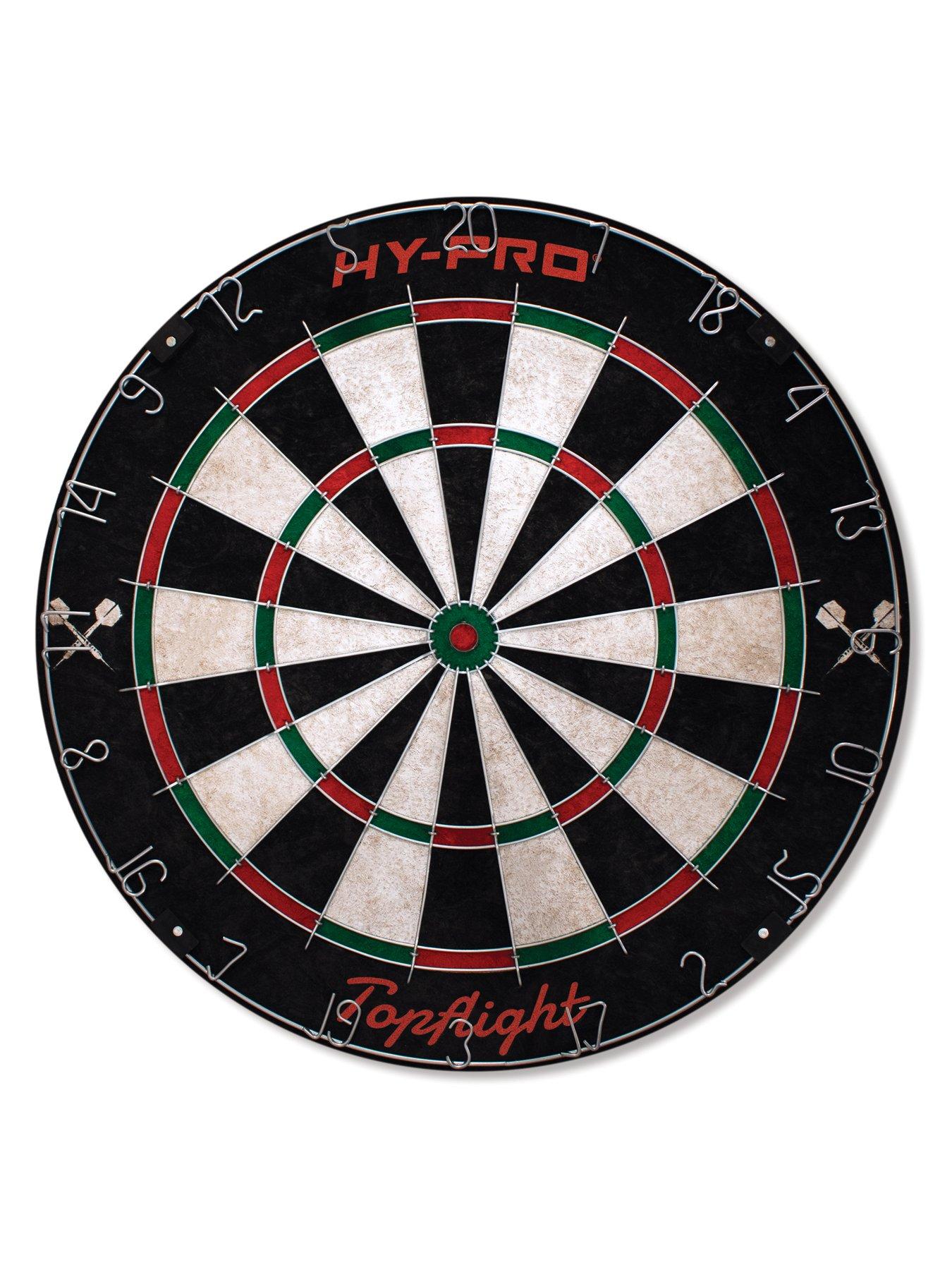 Image 3 of 7 of Hy-Pro Topflight Dartboard With 6x 18g Darts