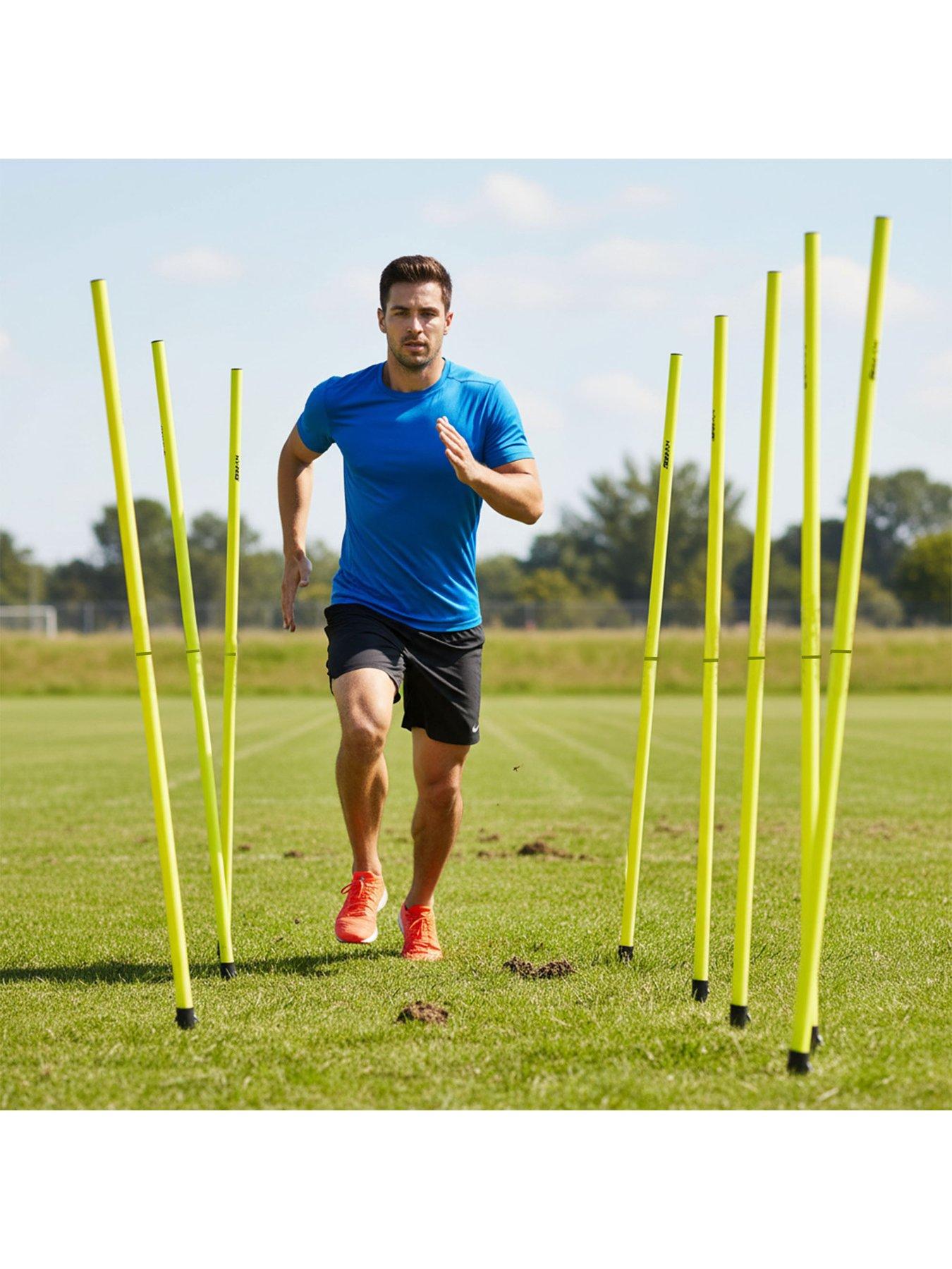 Image 4 of 6 of Hy-Pro Hy-Pro 8pk Collapsible Agility Pole With Spike