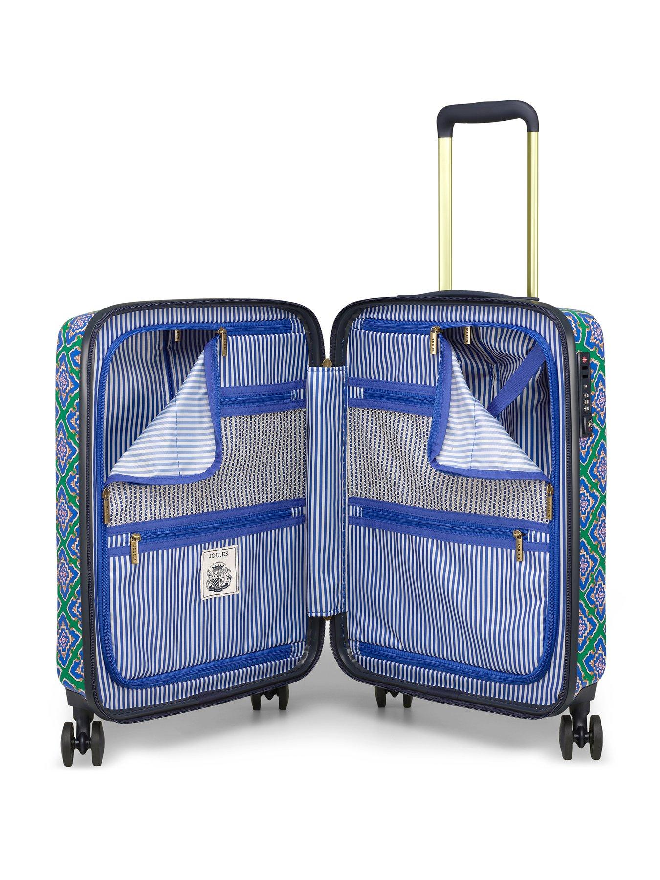 Image 3 of 7 of Joules CABIN 4 WHEELED TROLLEY CASE - Tiled Diamond