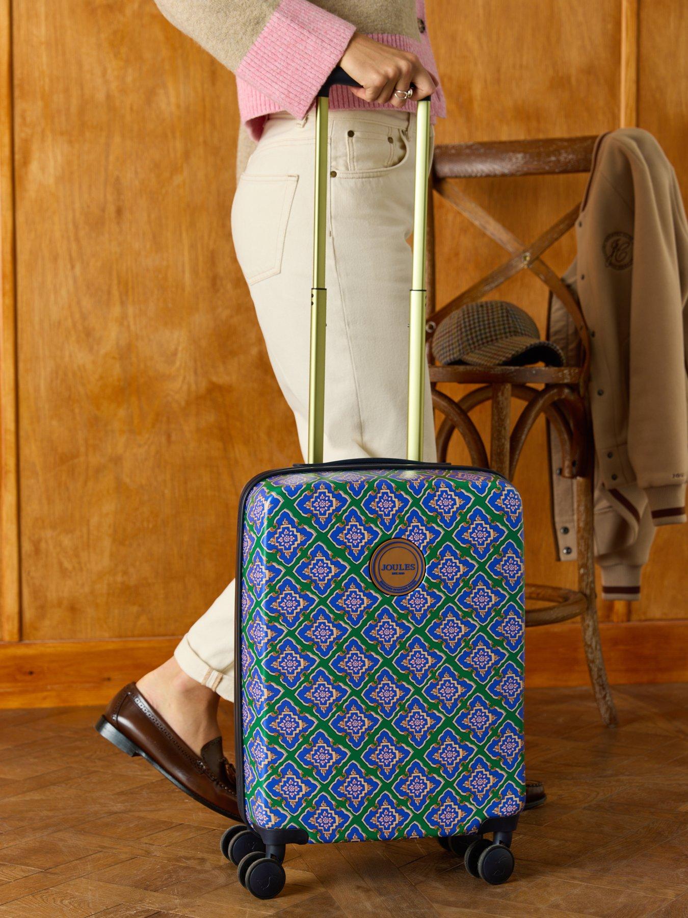 Image 7 of 7 of Joules CABIN 4 WHEELED TROLLEY CASE - Tiled Diamond
