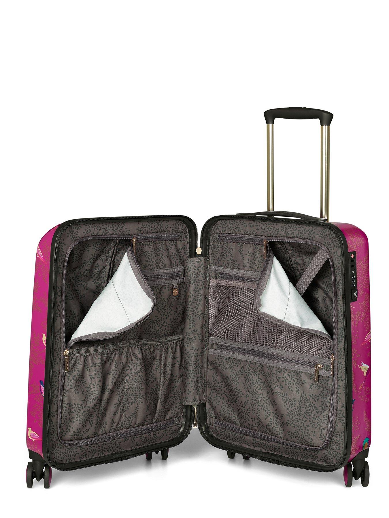 Image 3 of 7 of Sara Miller Cabin 4 Wheeled Trolley Case - PinkChelsea