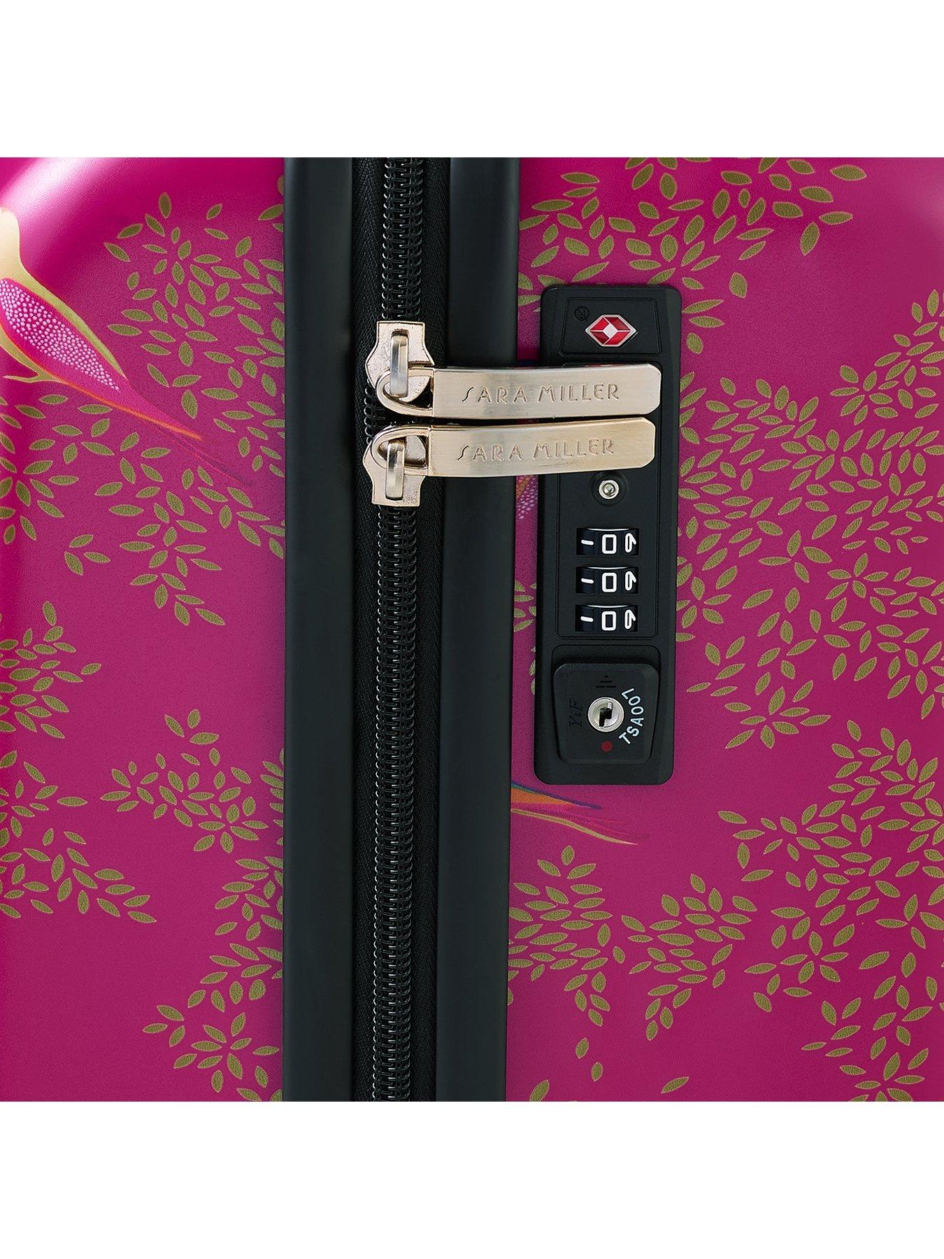 Image 4 of 7 of Sara Miller Cabin 4 Wheeled Trolley Case - PinkChelsea