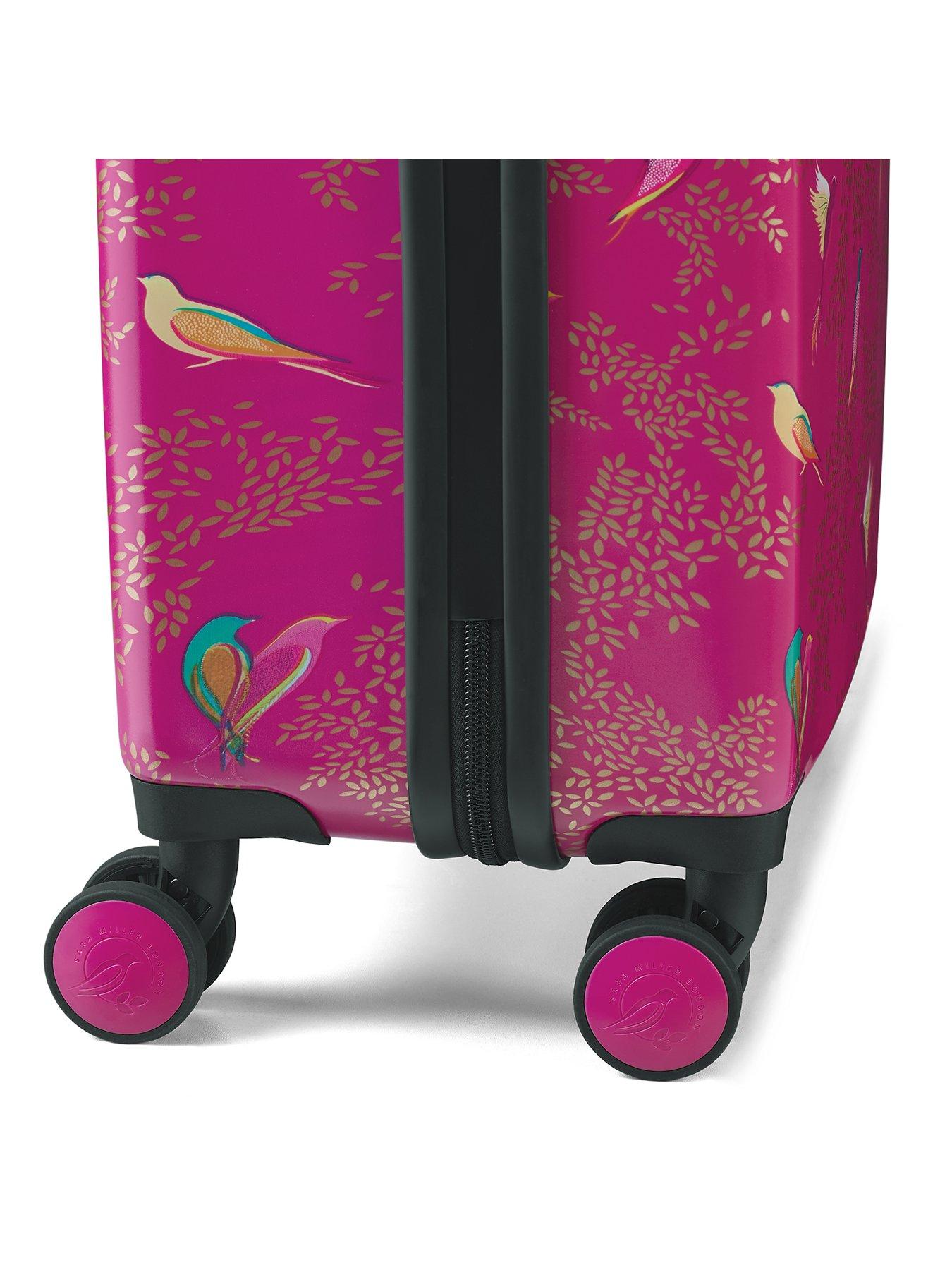 Image 6 of 7 of Sara Miller Cabin 4 Wheeled Trolley Case - PinkChelsea