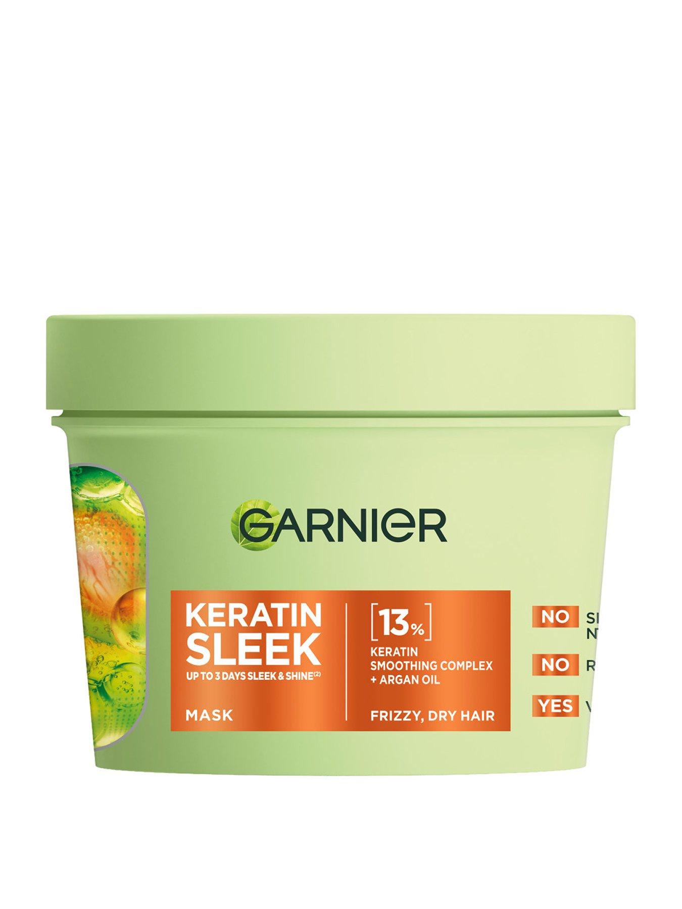 Garnier Keratin Sleek Mask 370Ml