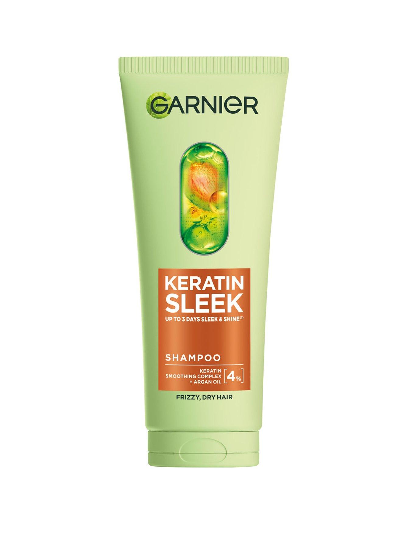 Garnier Keratin Sleek Shampoo 200Ml