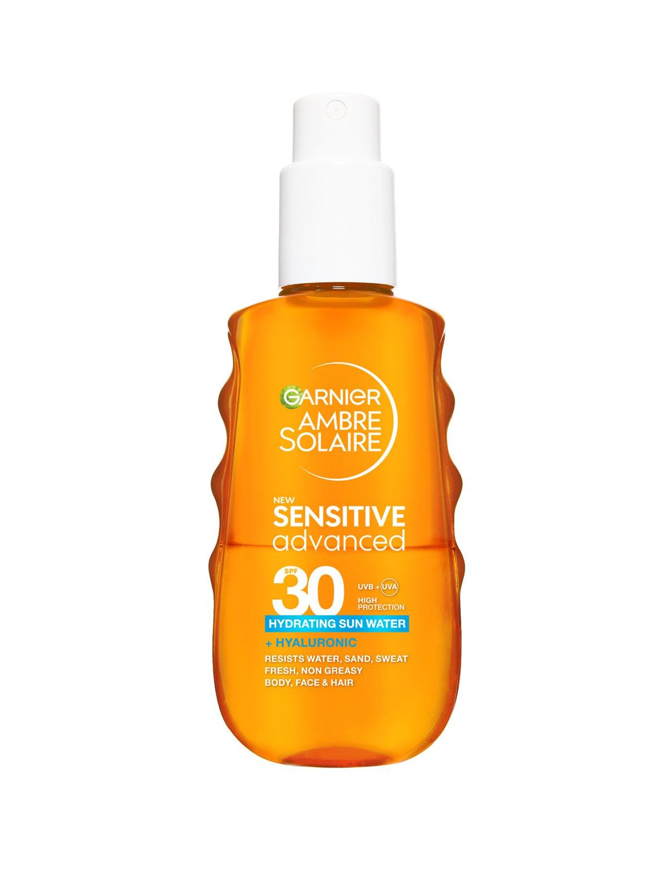 Ambre Solaire Garnier Ambre Solaire Sensitive Advanced Hydrating Sun Water Spf 30?