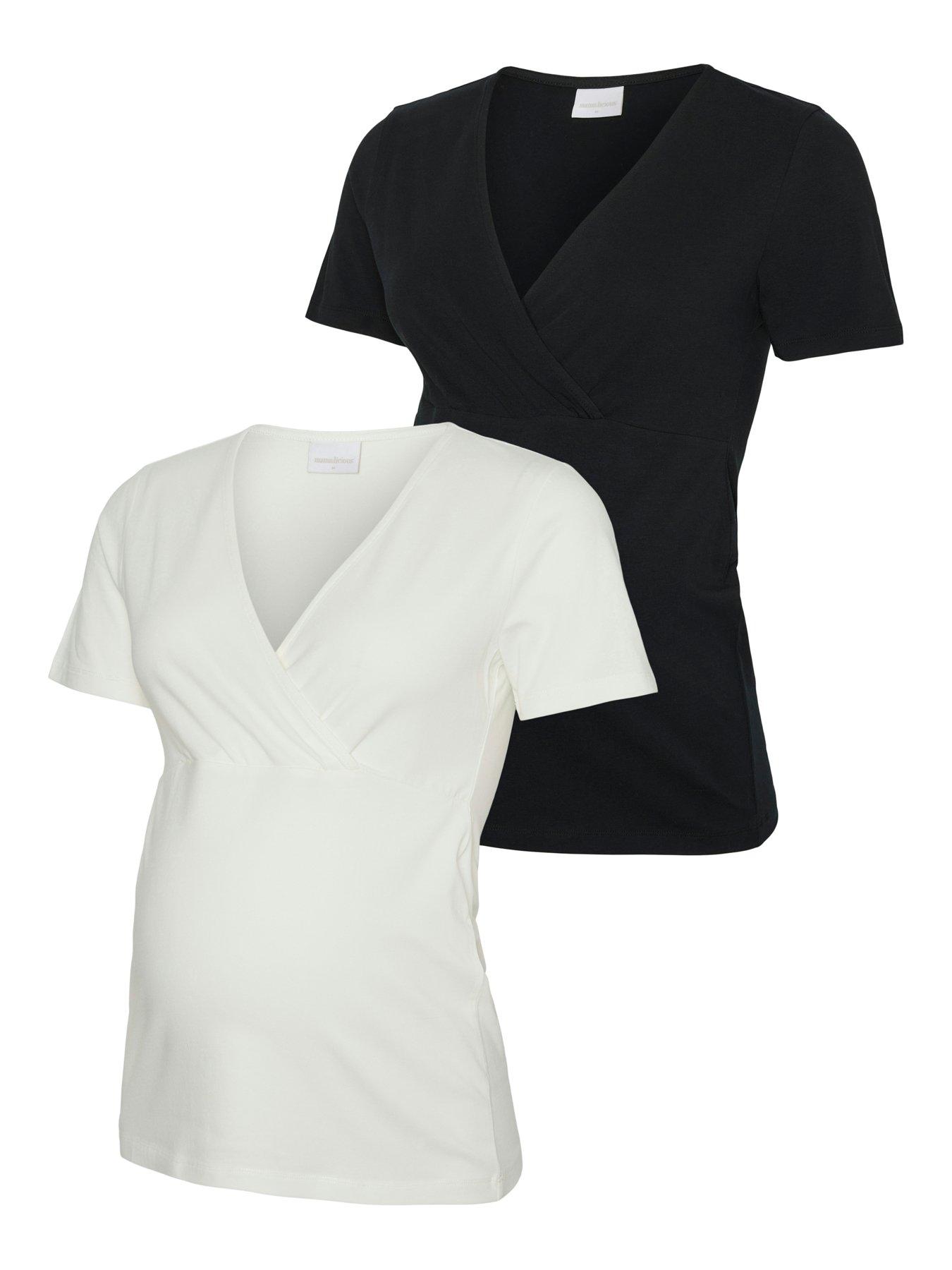 Mamalicious Women's Noir T-Shirt Kerrie Tess - Image 2
