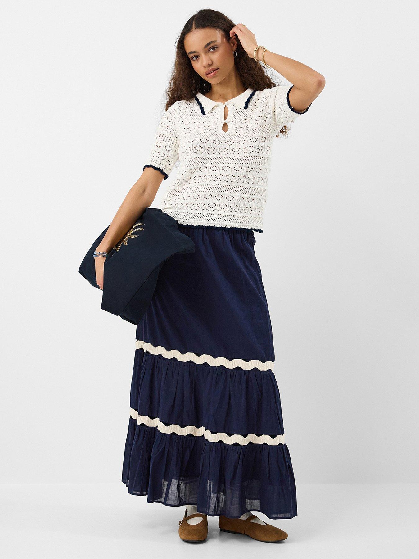 Image 3 of 5 of Accessorize Knitted Polo Shirt - Cream