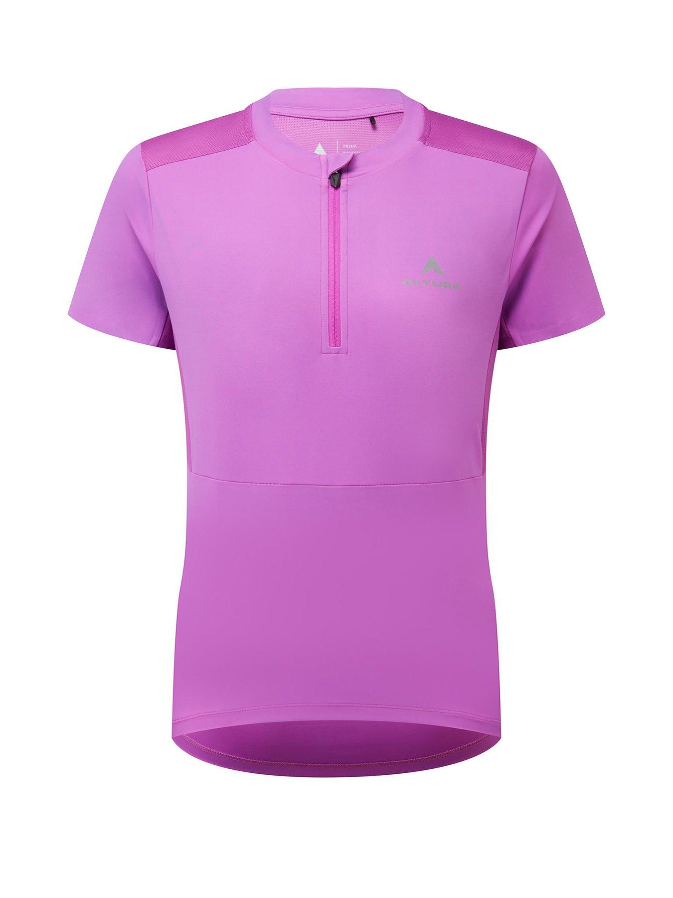 Image 1 of 7 of Altura Womens Airstream Short Sleeve Jersey Fuchsia Pink