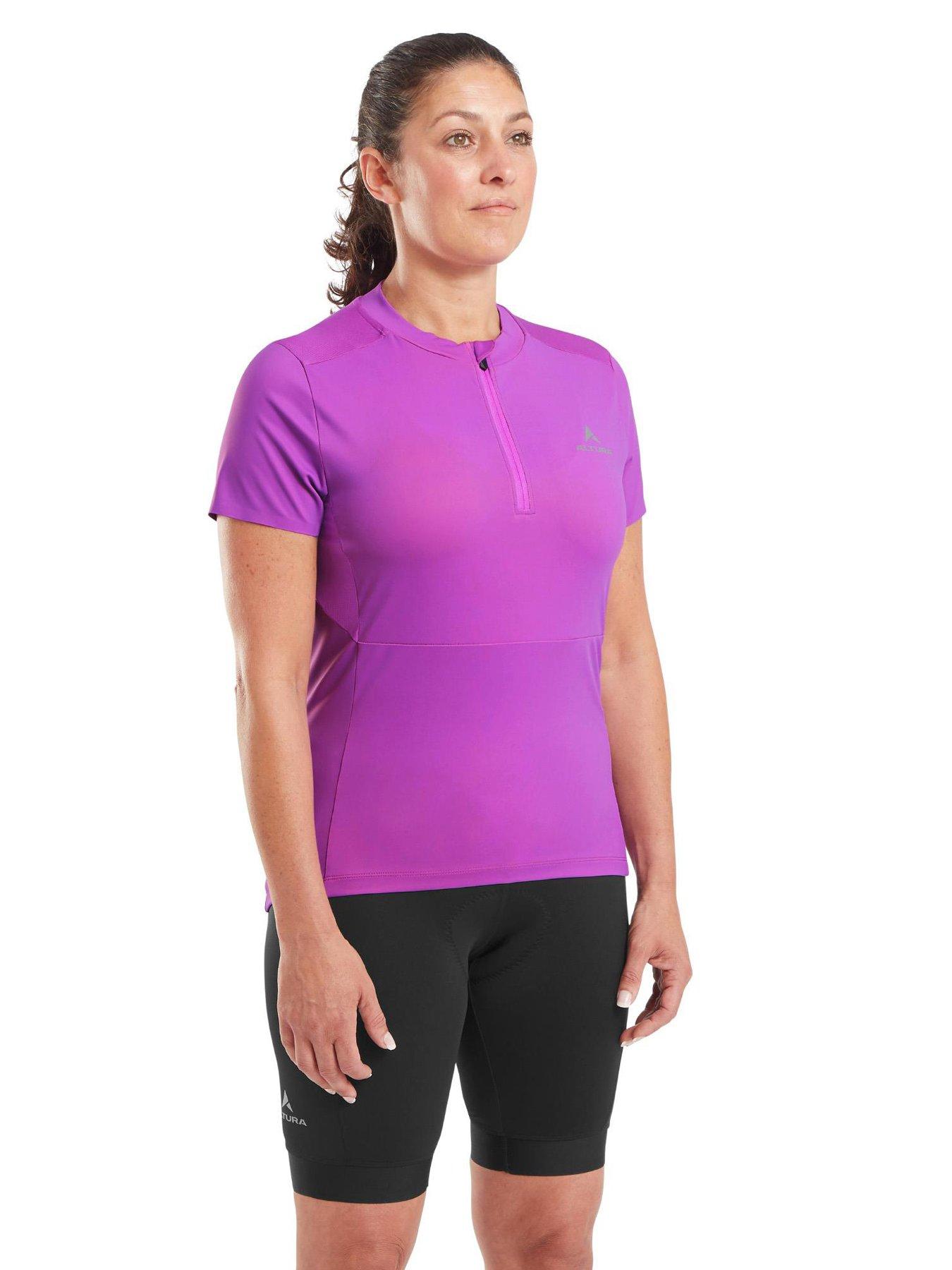 Image 4 of 7 of Altura Womens Airstream Short Sleeve Jersey Fuchsia Pink
