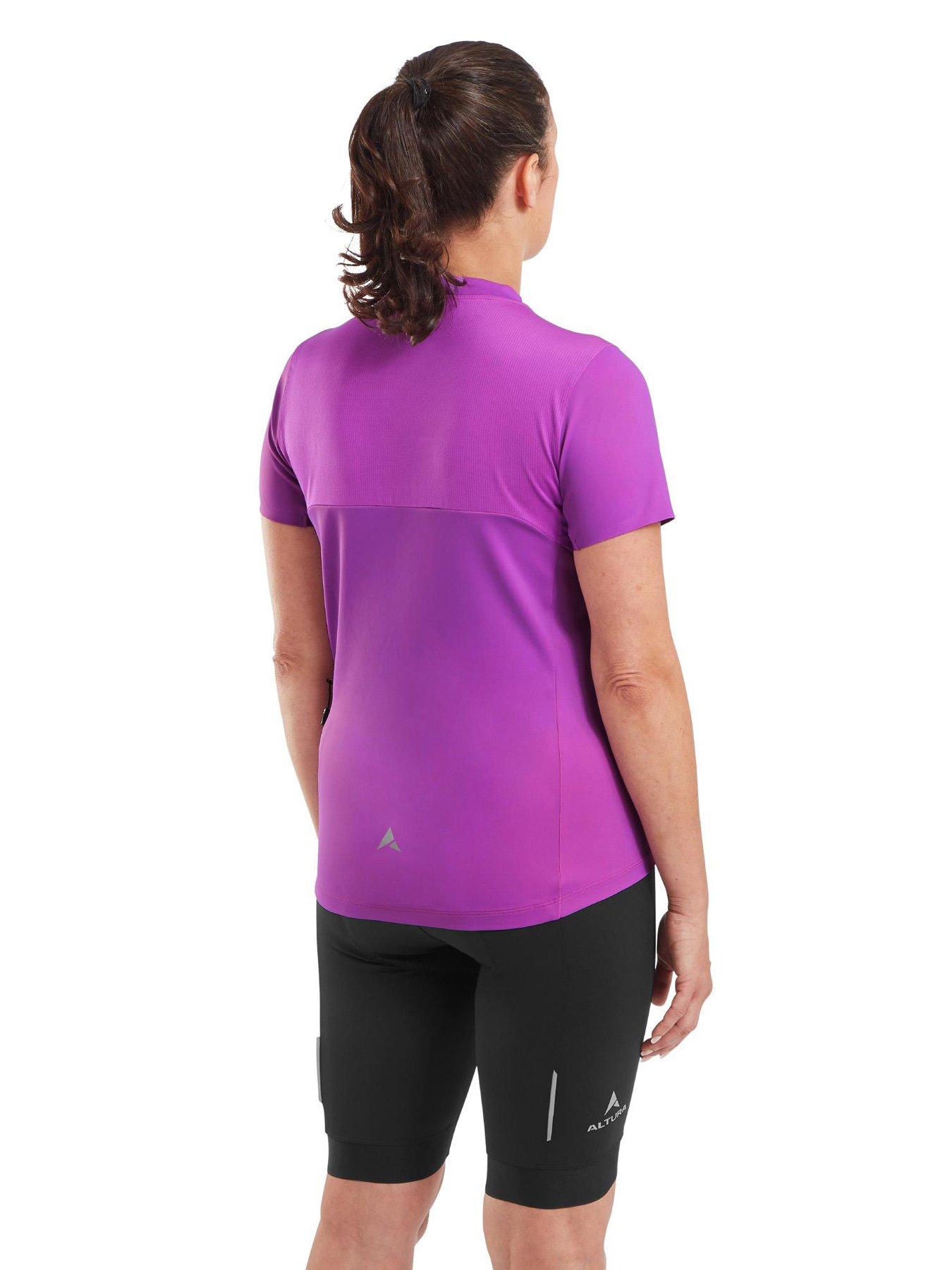 Image 5 of 7 of Altura Womens Airstream Short Sleeve Jersey Fuchsia Pink