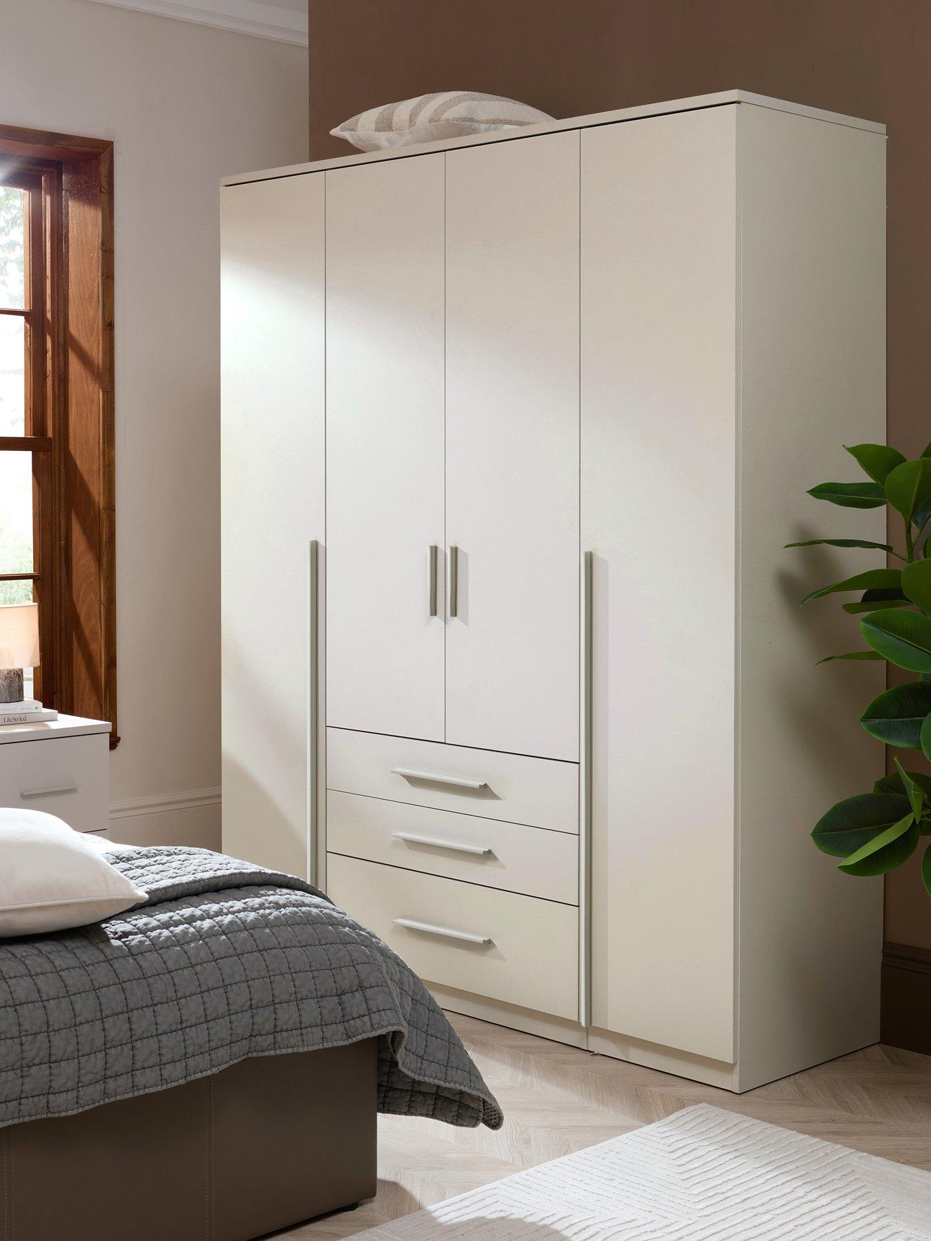 The Very Collection Murcia 4 Door 3 Drawer Combi Wardrobe