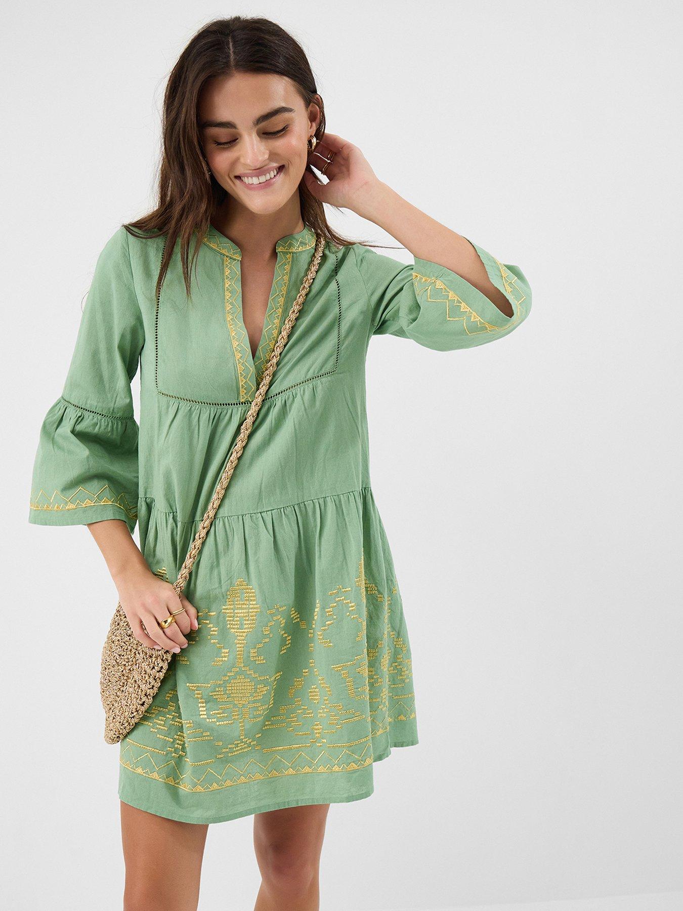 Image 2 of 5 of Accessorize Embroidered Flute Sleeve