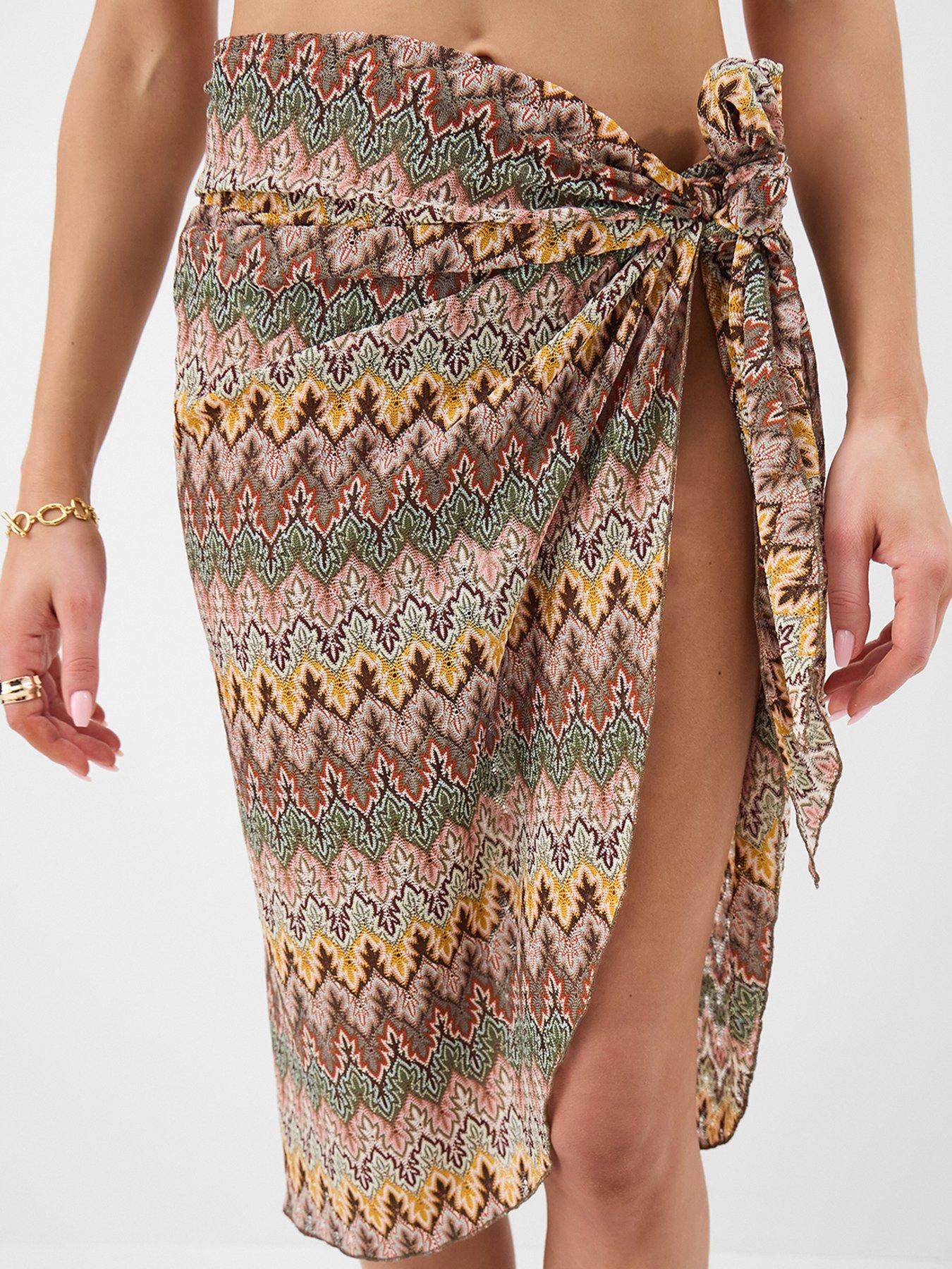 Accessorize Neutral Crochetsarong