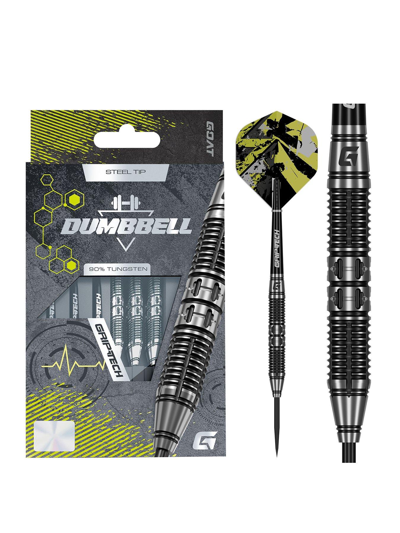 GOAT Dumbbell 90% Tungsten Steel tip 26 grms Darts