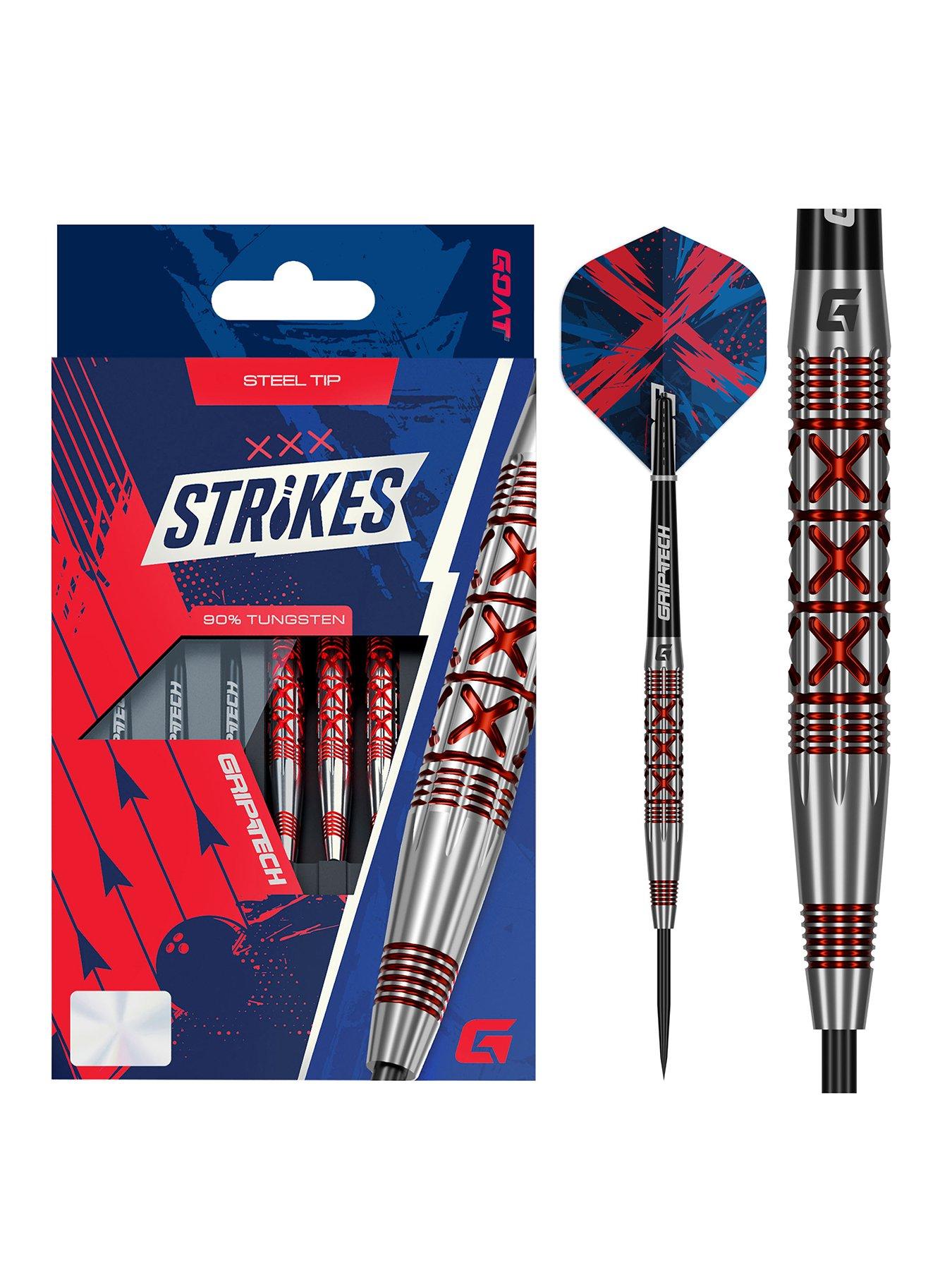 GOAT Strike 90% Tungsten Steel tip 25,5 grms Darts