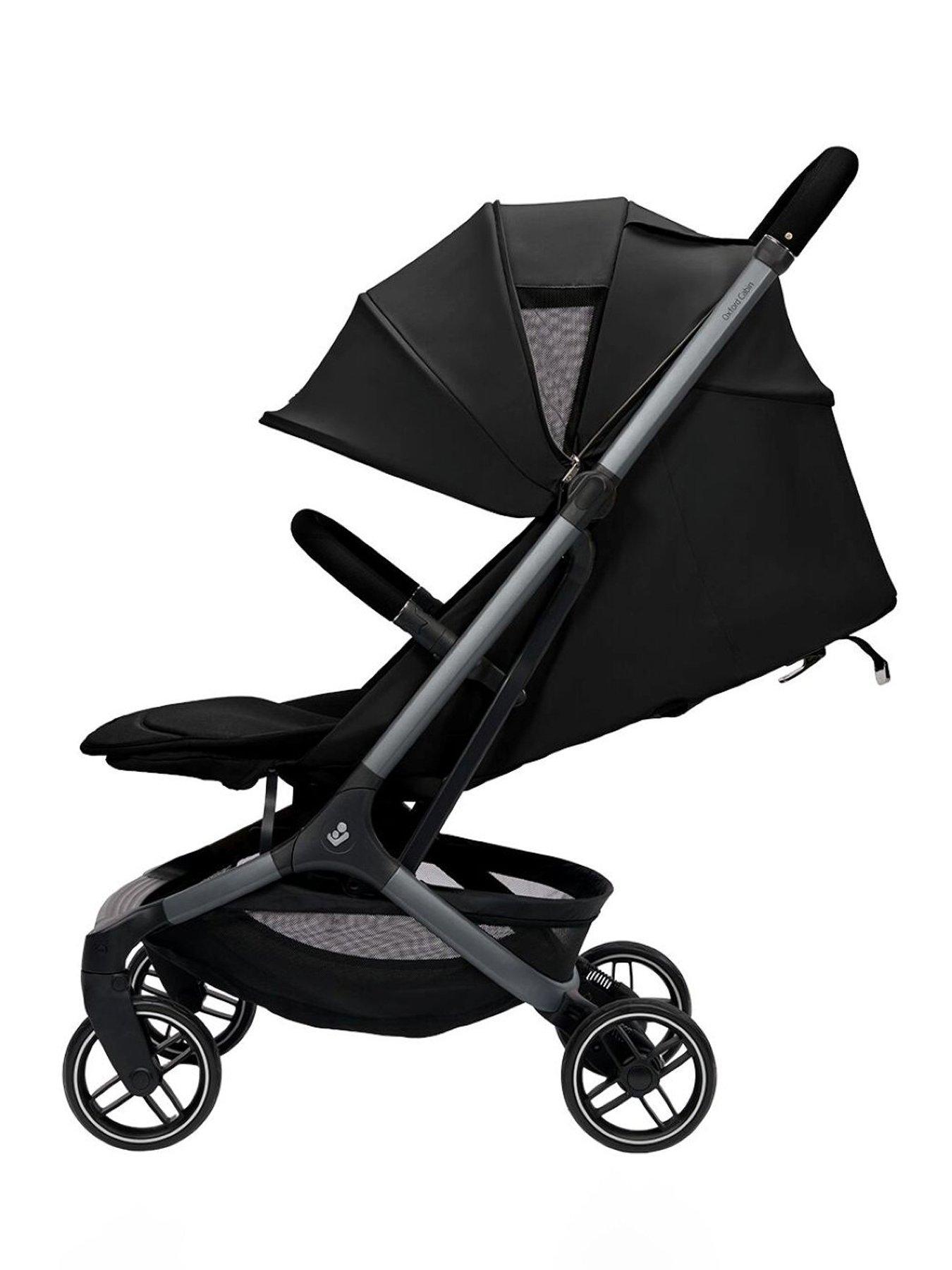 Image 4 of 7 of Maxi-Cosi Oxford Cabin Compact Stroller with Rain Cover - Onyx Black