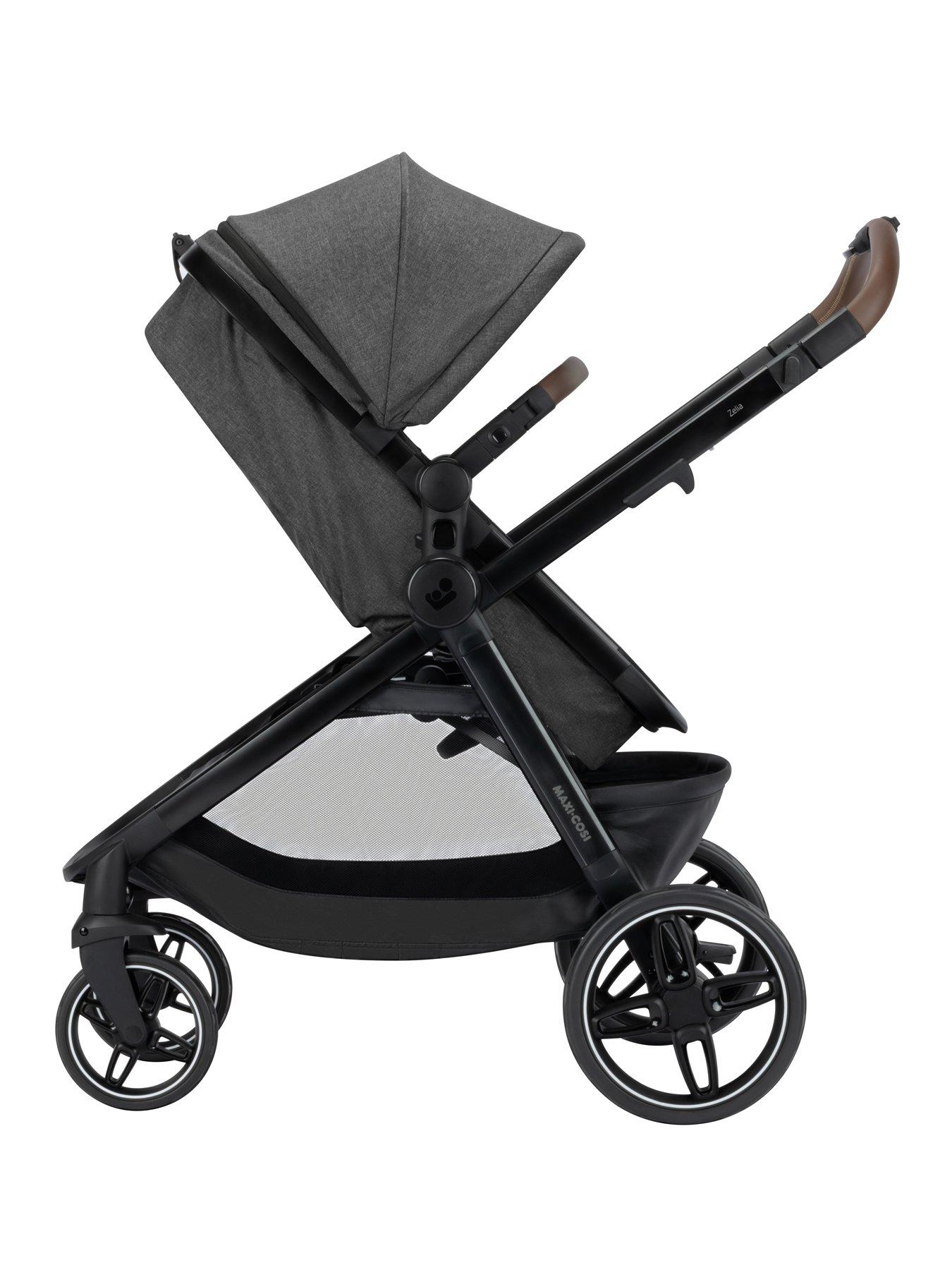 Image 3 of 8 of Maxi-Cosi Zelia S Trio Travel System - Dark Grey