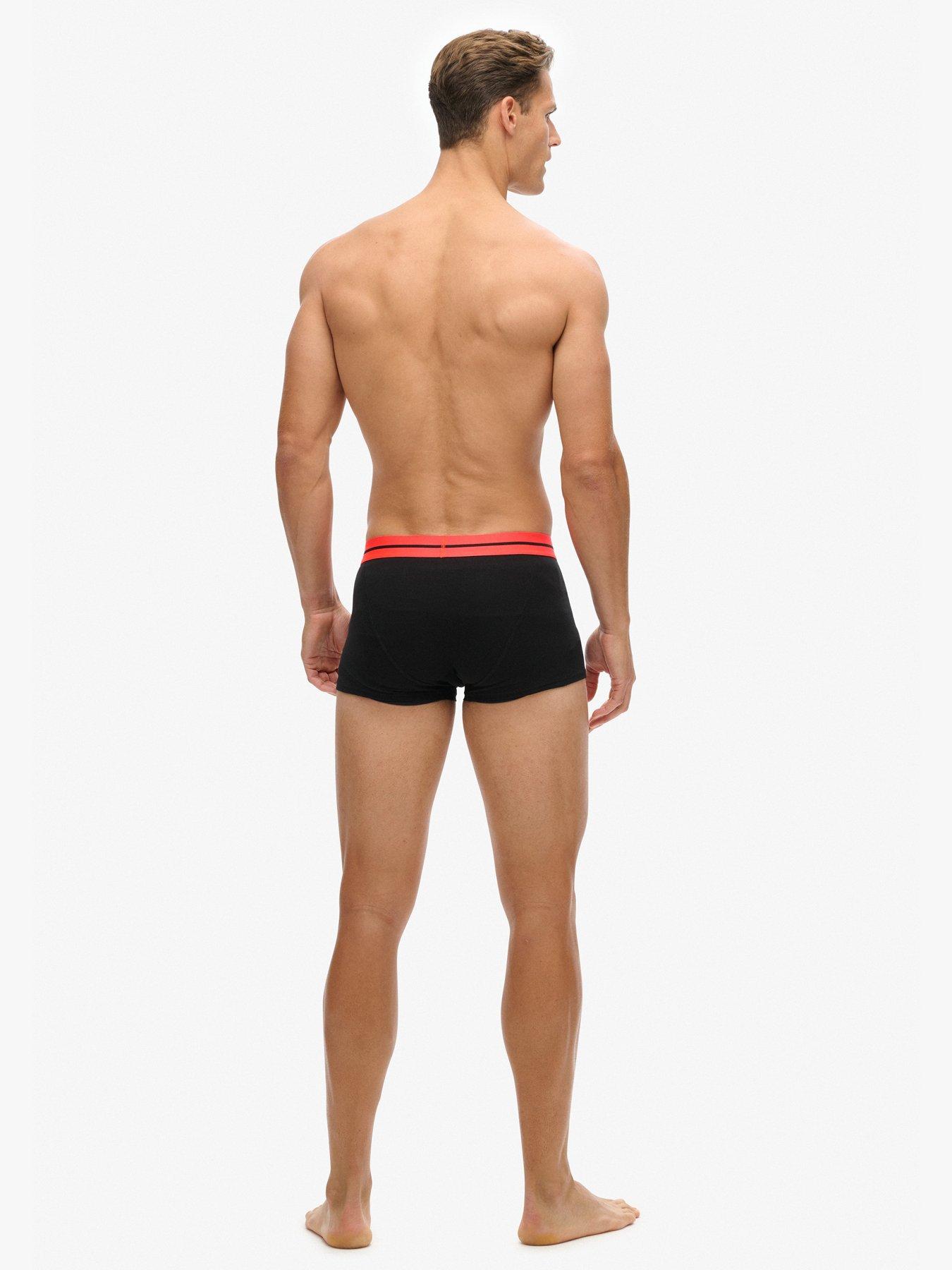 Image 3 of 4 of Superdry Trunks Triple Pack - Black