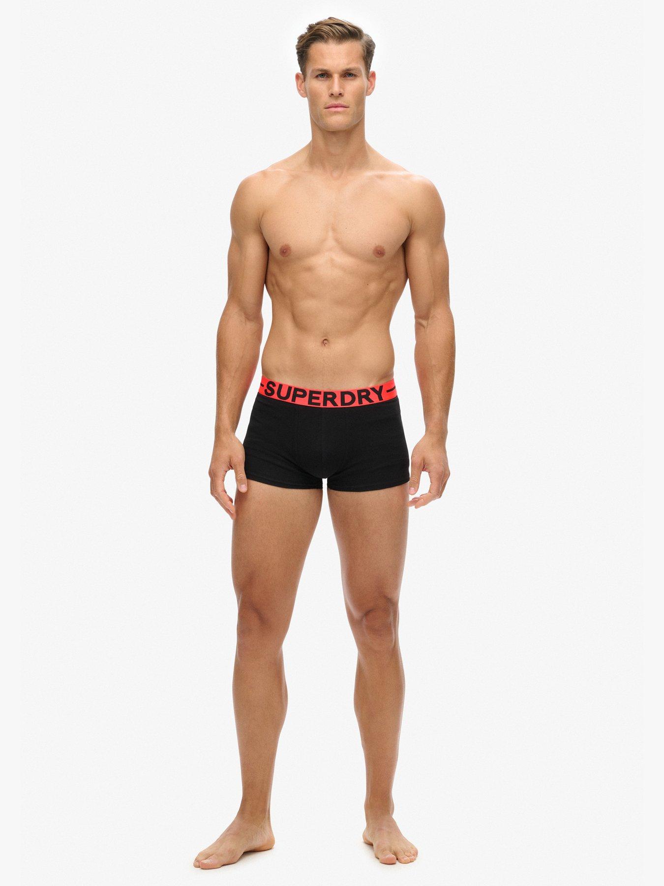 Image 4 of 4 of Superdry Trunks Triple Pack - Black