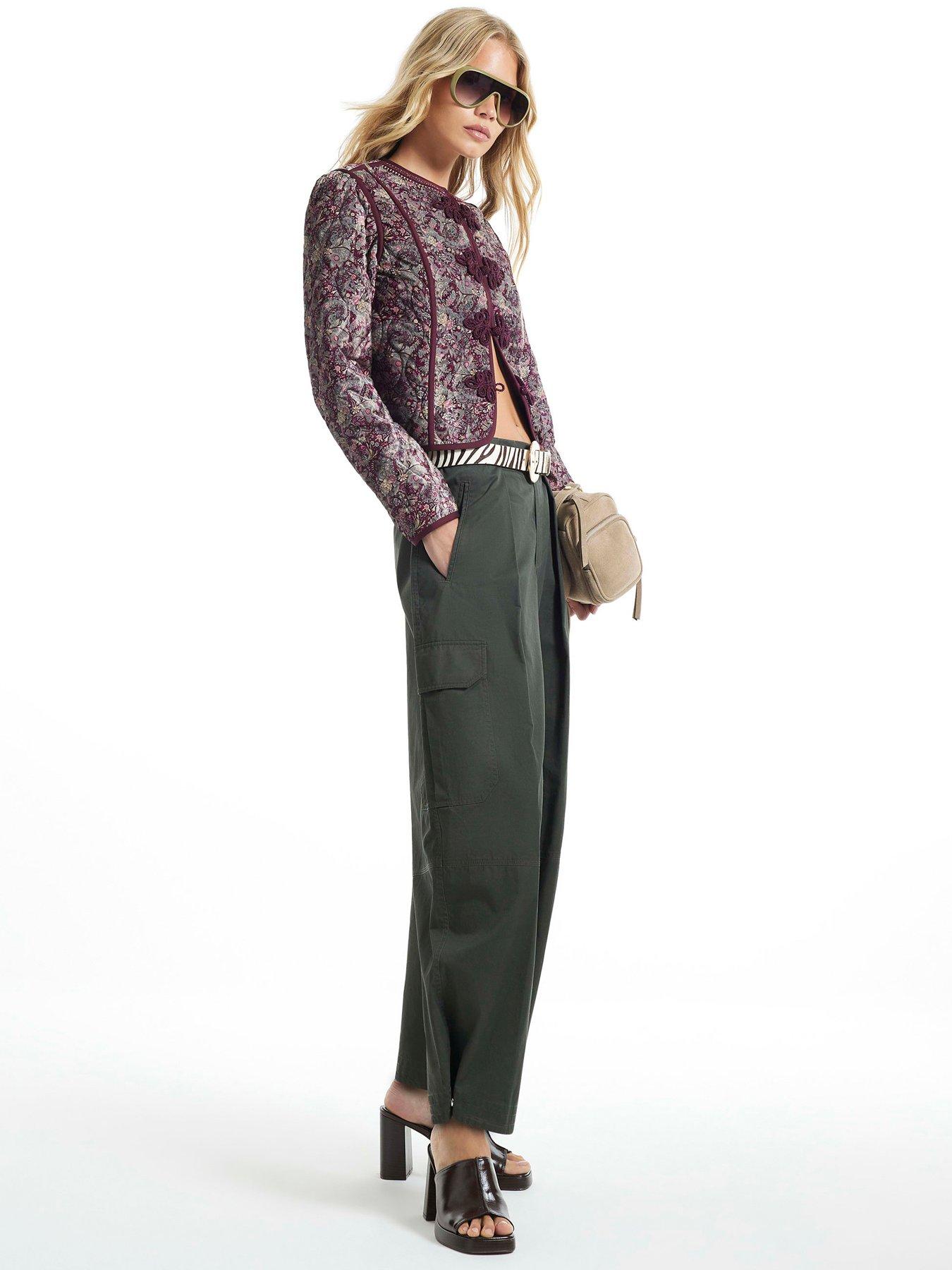 Image 1 of 6 of River Island Pleat Front Trouser Edsheeran