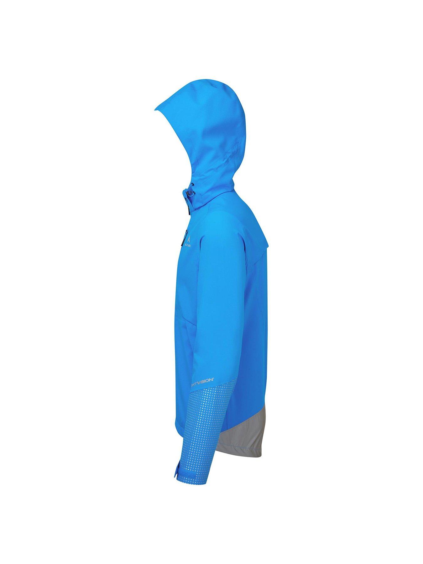 Image 5 of 7 of Altura Mens Nightvision Typhoon Jacket Electric Blue