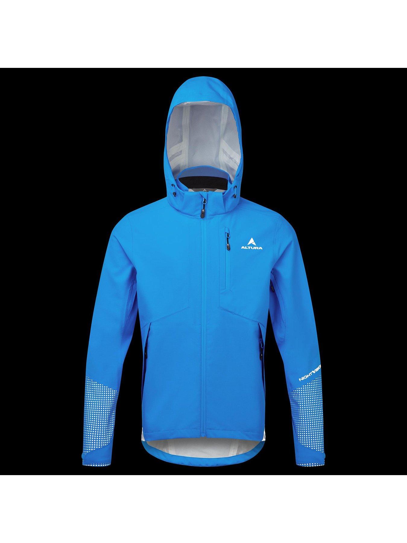 Image 7 of 7 of Altura Mens Nightvision Typhoon Jacket Electric Blue