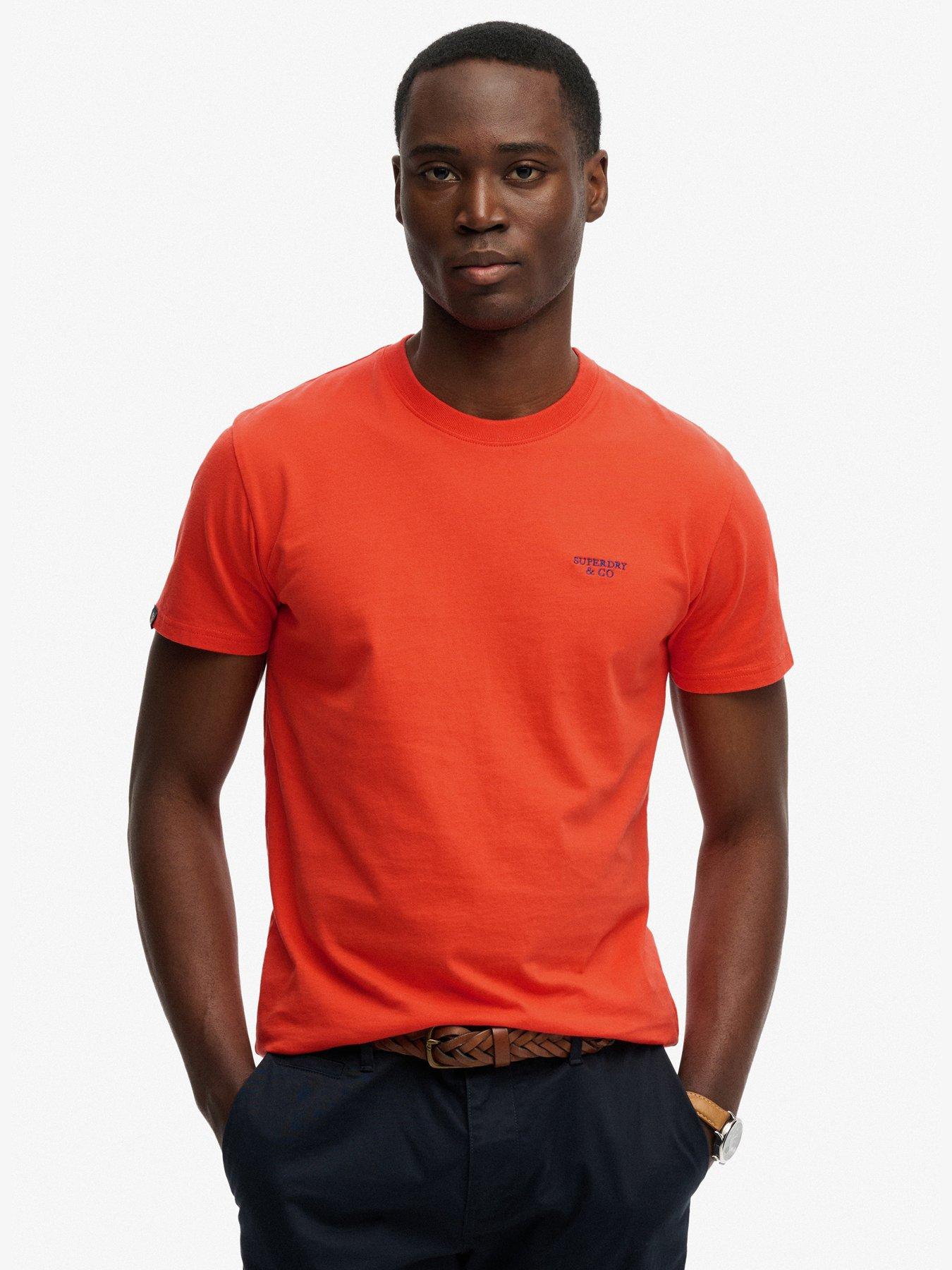 Superdry Essential Stacked Logo T-shirt - Red