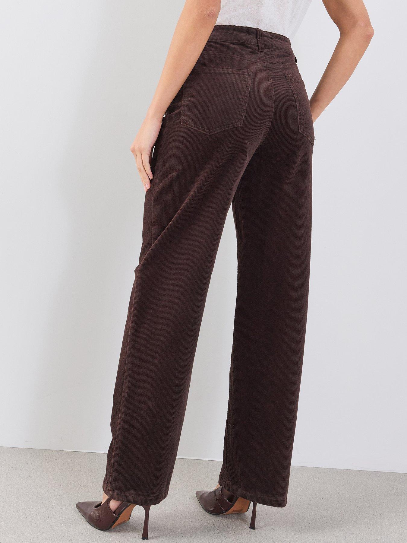 Image 2 of 6 of The Very Collection Wide Leg Cord Trouser