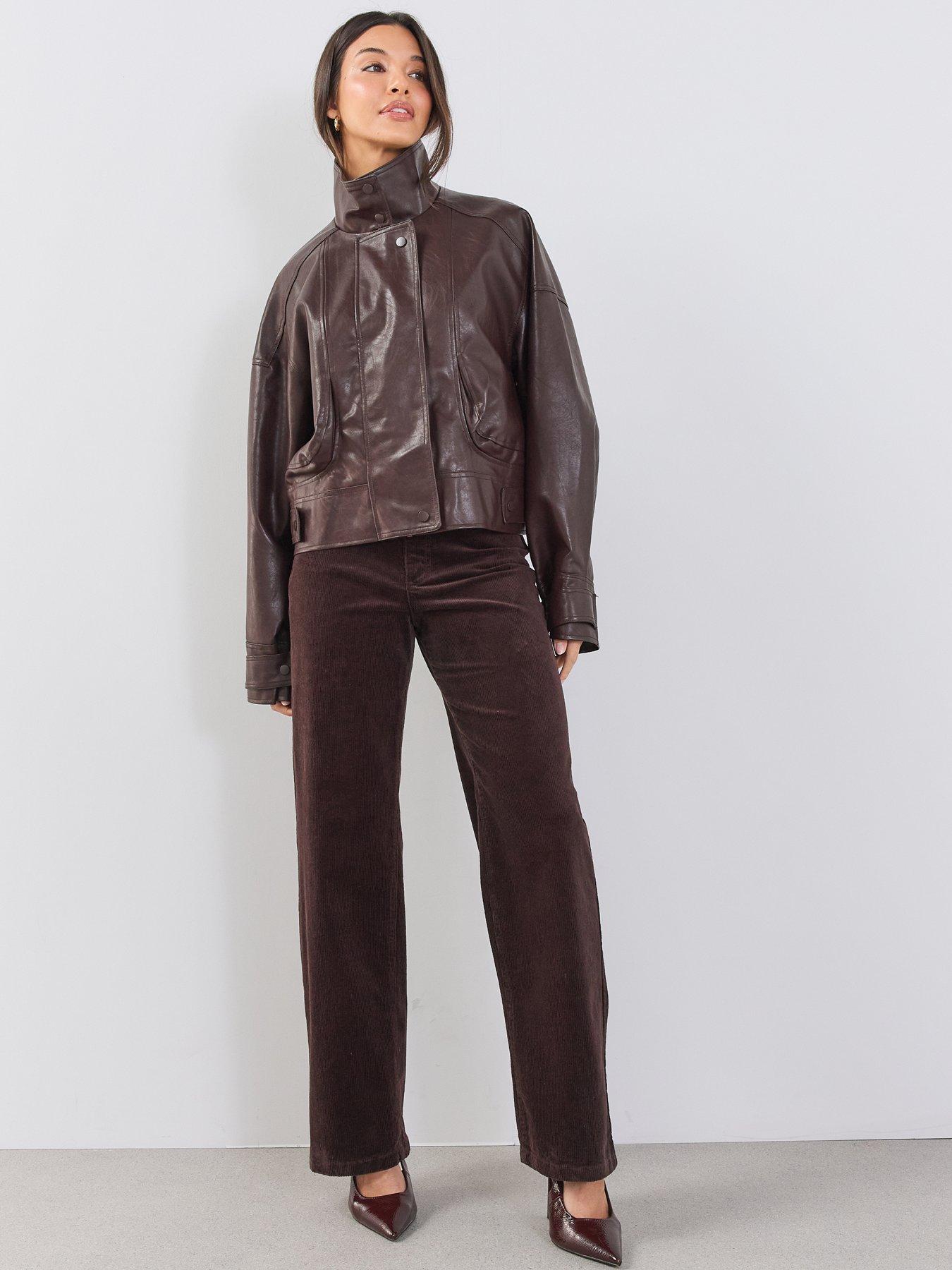 Image 3 of 6 of The Very Collection Wide Leg Cord Trouser