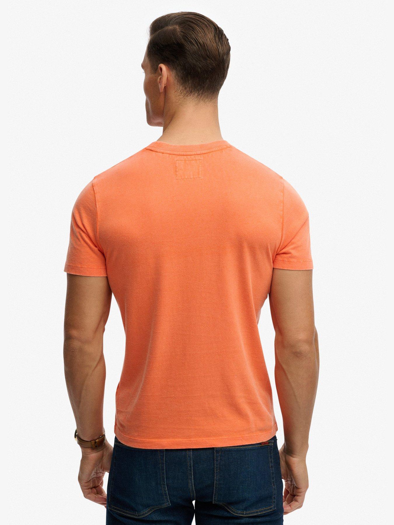 Image 2 of 5 of Superdry Industry Worker Relaxed T-Shirt - Orange