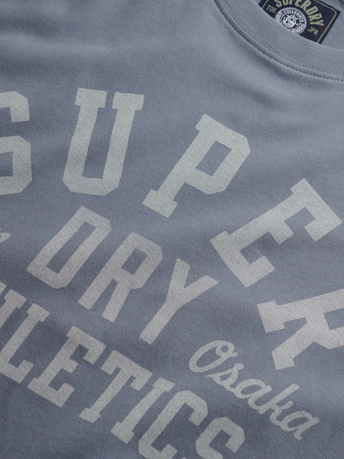 Image 5 of 5 of Superdry Athletic Essential T-Shirt - Grey