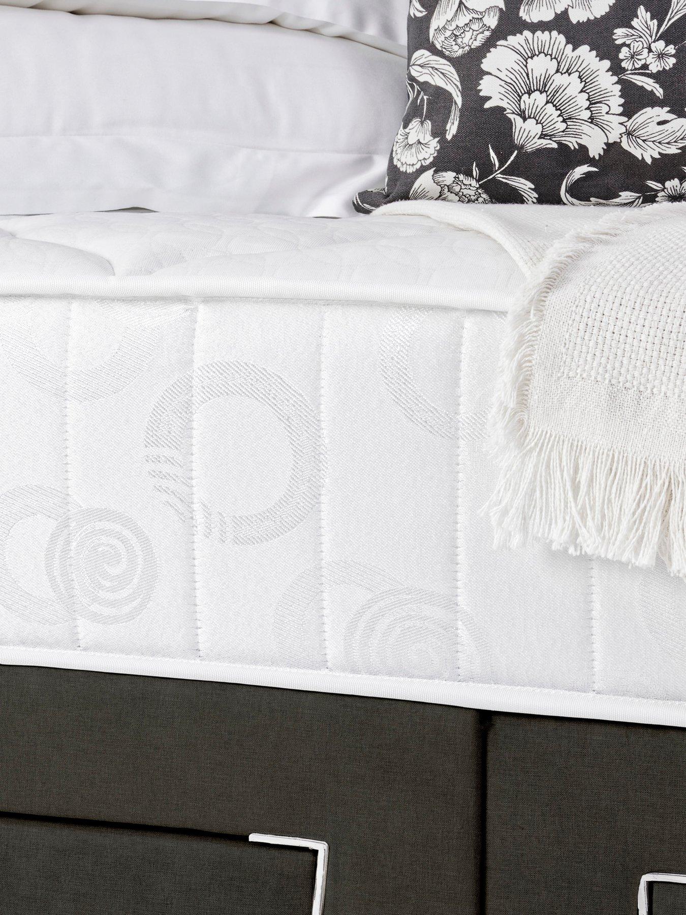 Image 3 of 7 of Airsprung Essentials Bed Base &amp; Memory Mattress Set - Sg N/s