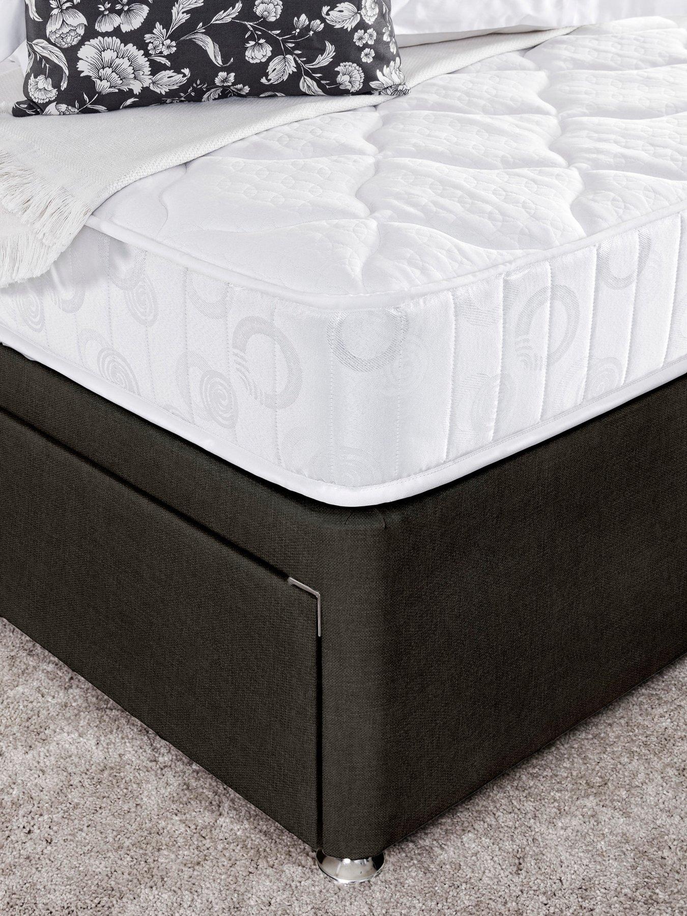 Image 5 of 7 of Airsprung Essentials Bed Base &amp; Memory Mattress Set - Sg N/s